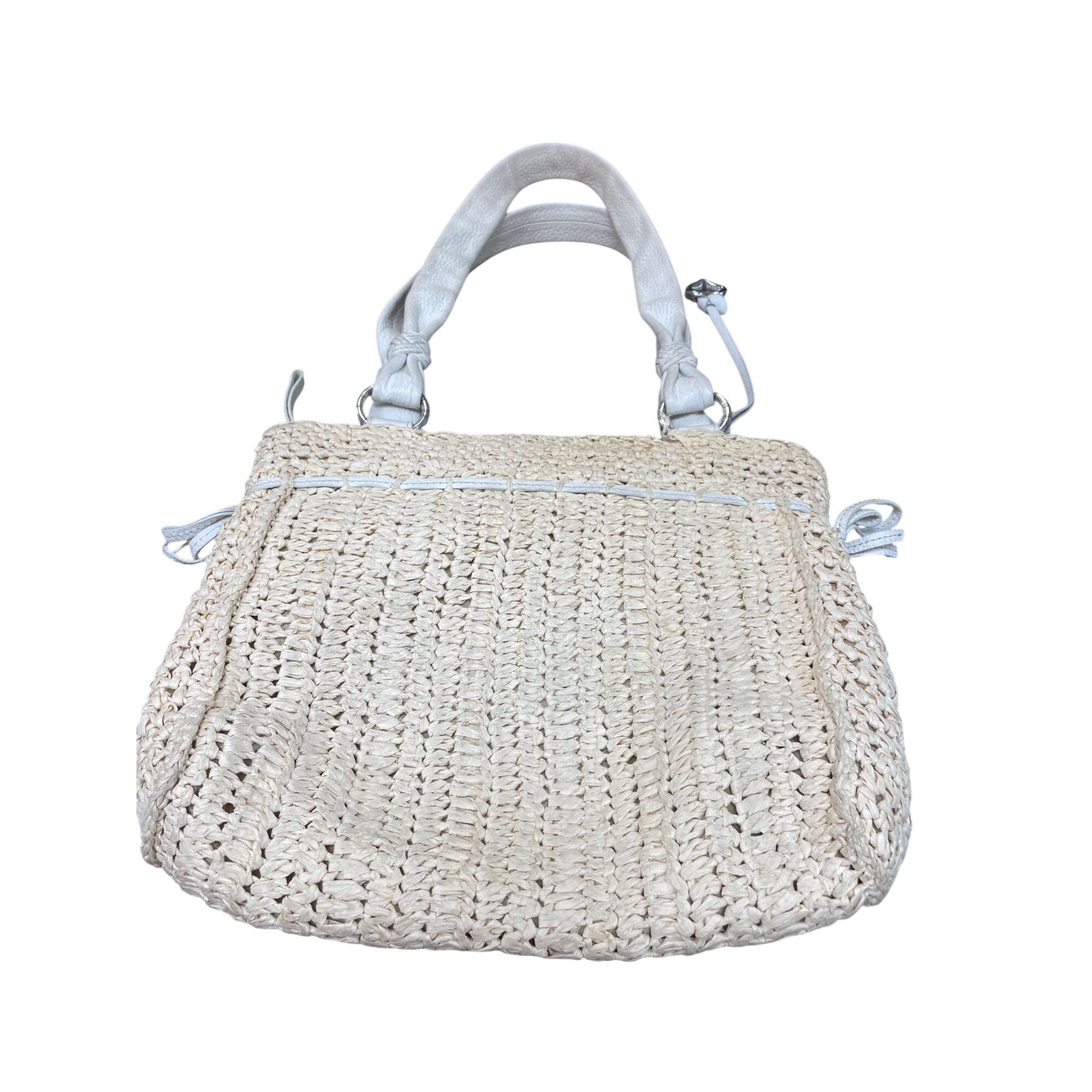 Brighton Brighton womans beige straw raffia leather handle shoulder b Size ONE SIZE - 9 Thumbnail