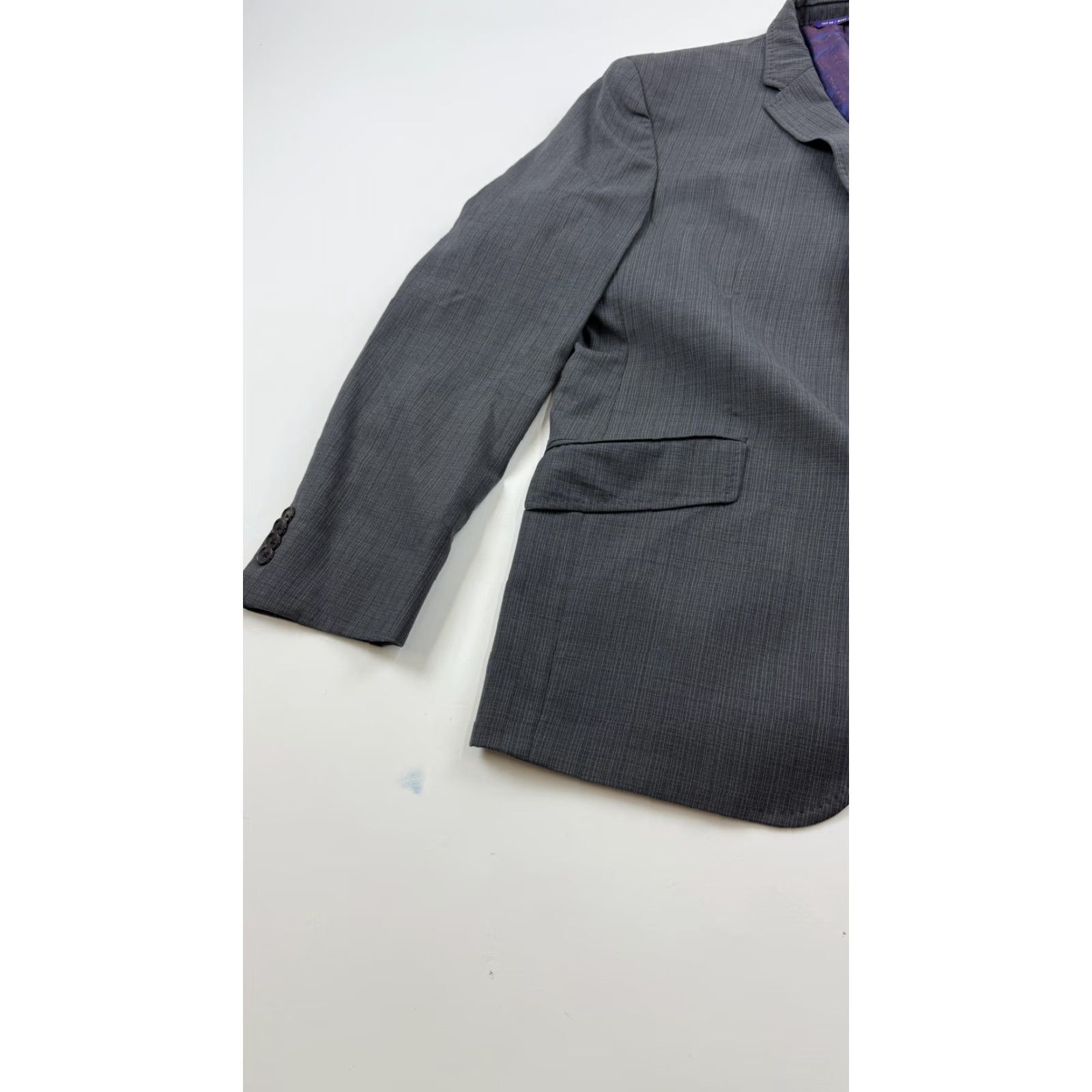Ted Baker Ted Baker Jacket Mens 42R Gray Wool Jarrett CT Endurance Made in Canada Size US XS / EU 42 / 0 - 3 Thumbnail