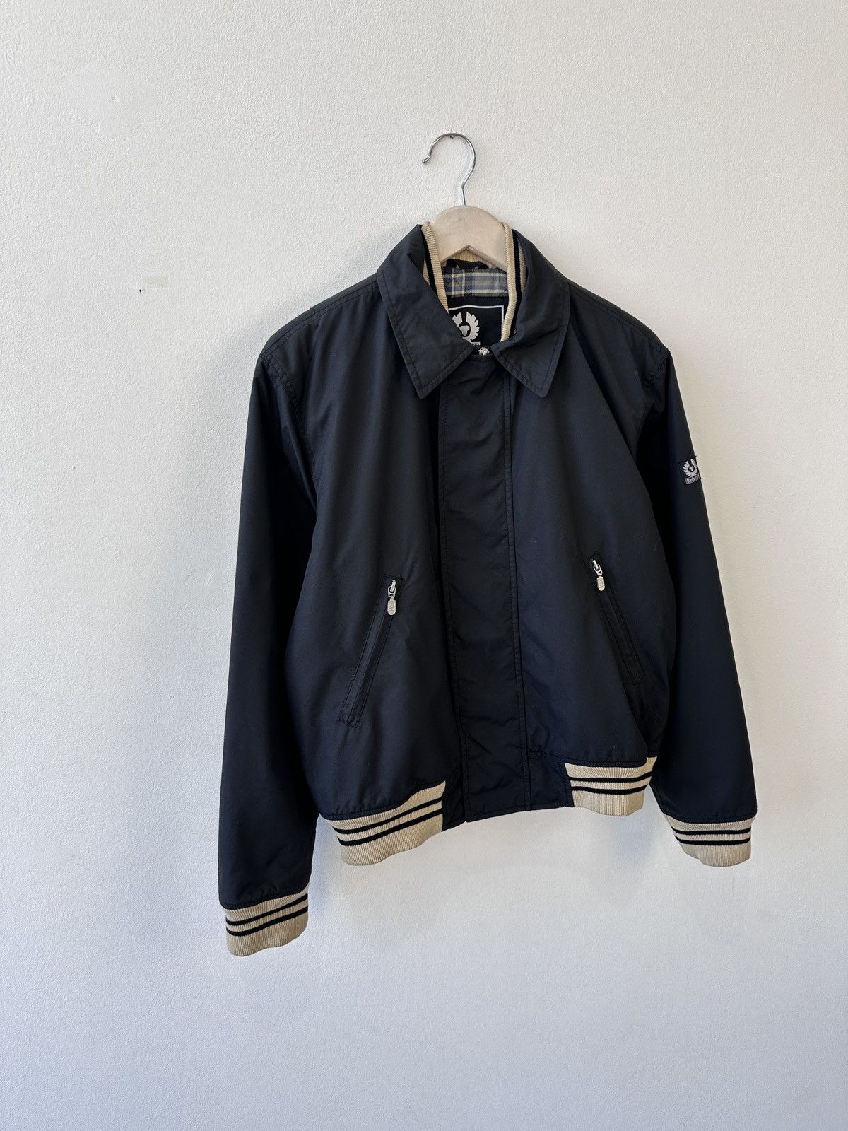 Belstaff Rare Vintage Belstaff Bomber Jacket S Black Made in England Size US S / EU 44-46 / 1 - 3 Thumbnail