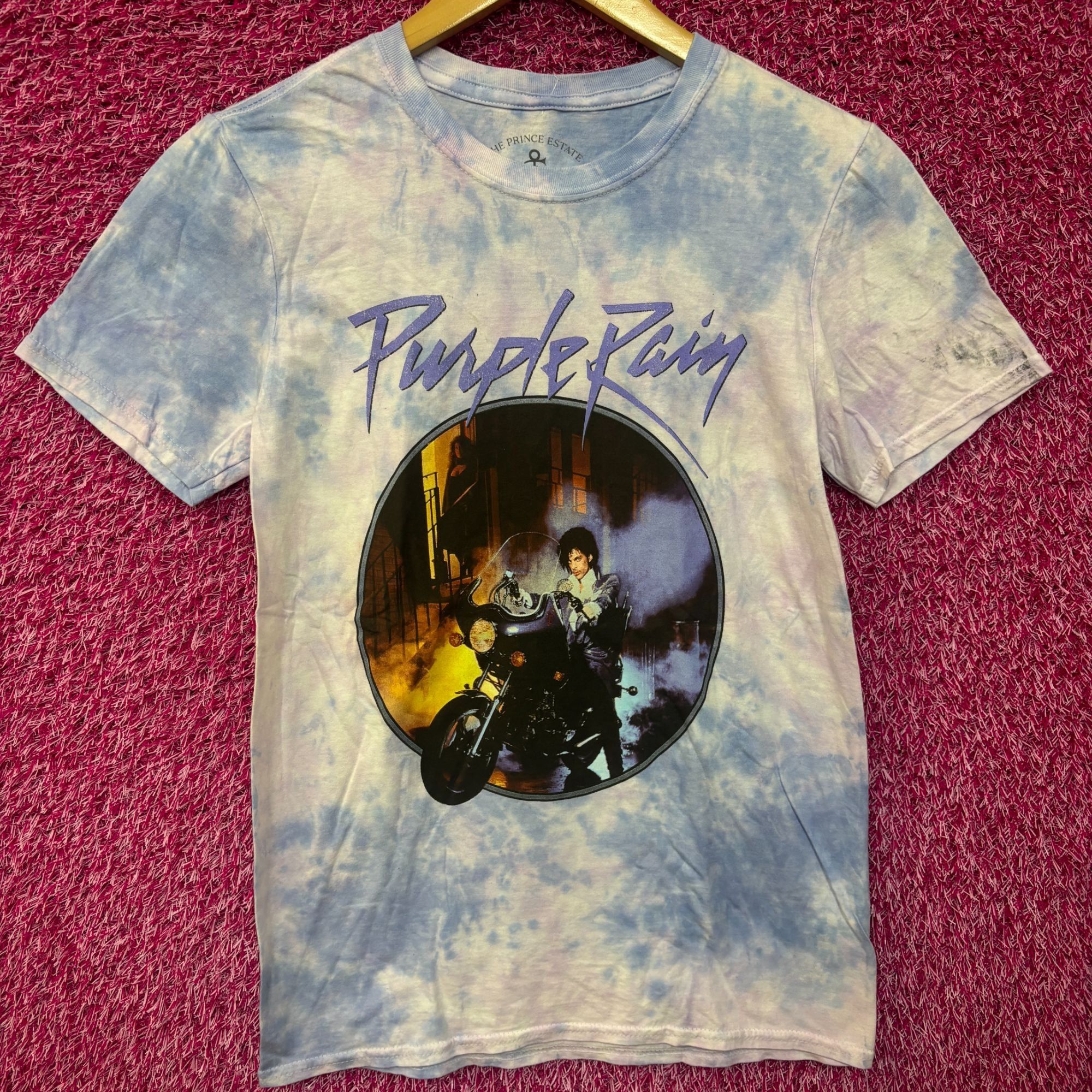 Prince Prince and the Revolution Purple Rain Soul Rock Tie Dye M Size US M / EU 48-50 / 2 - 1 Thumbnail