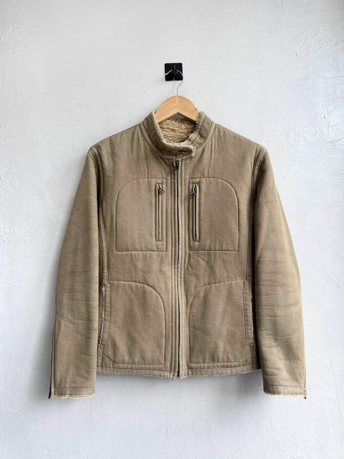 Issey Miyake Issey Miyake Fur-Lined Utility Jacket Size US M / EU 48-50 / 2 - 1 Thumbnail