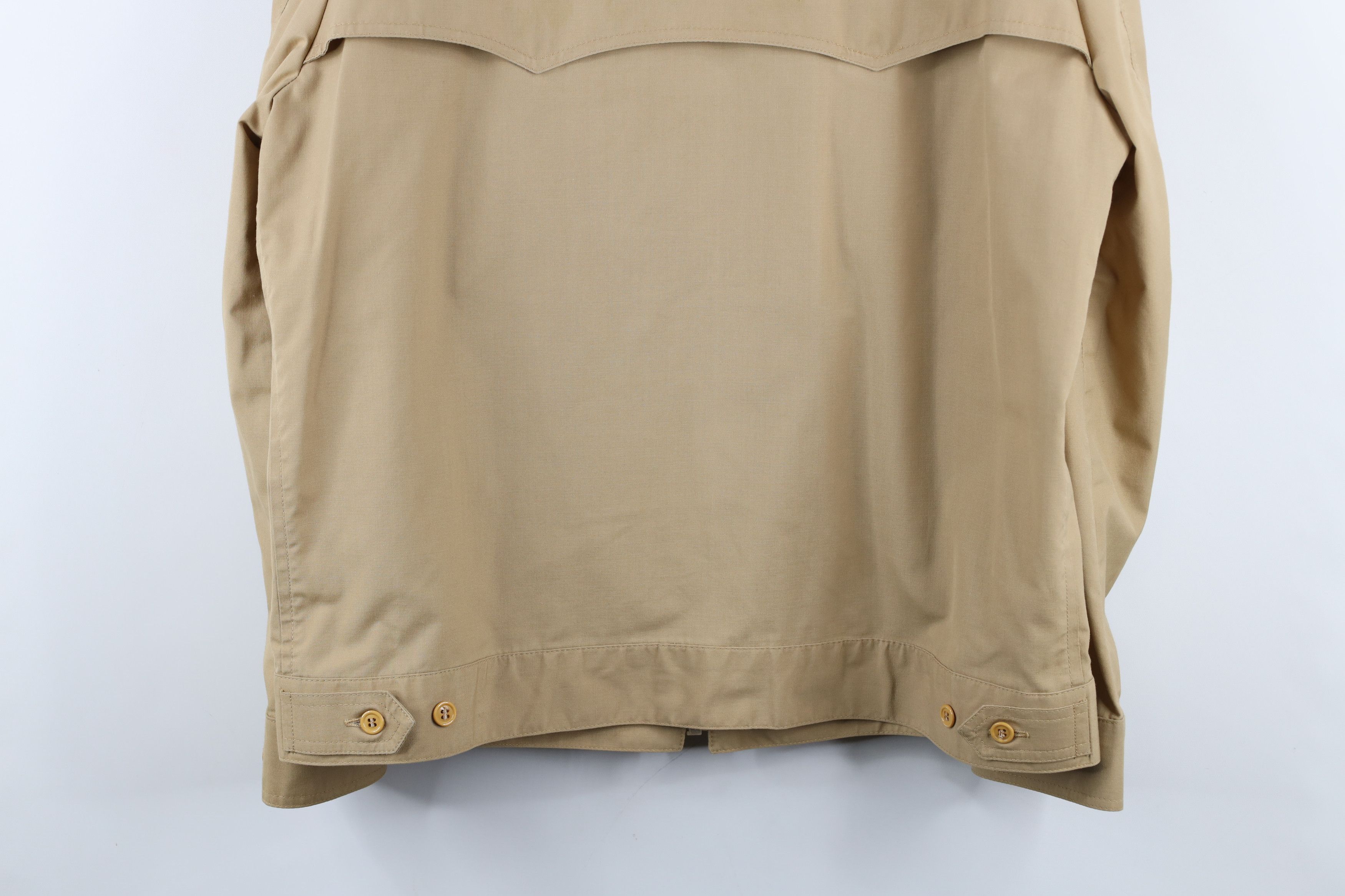 Vintage Vintage 70s Streetwear Full Zip Cafe Racer Bomber Jacket USA Size US XXL / EU 58 / 5 - 16 Thumbnail