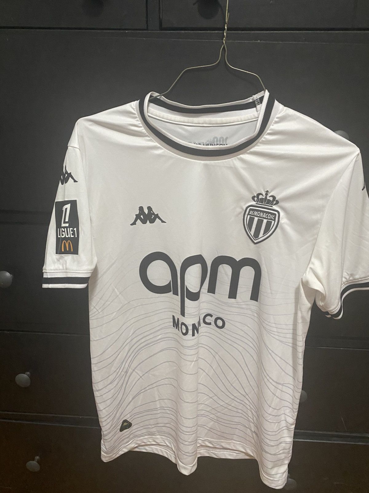Kappa Monaco soccer Jersey 2024/25 Size US S / EU 44-46 / 1 - 1 Thumbnail