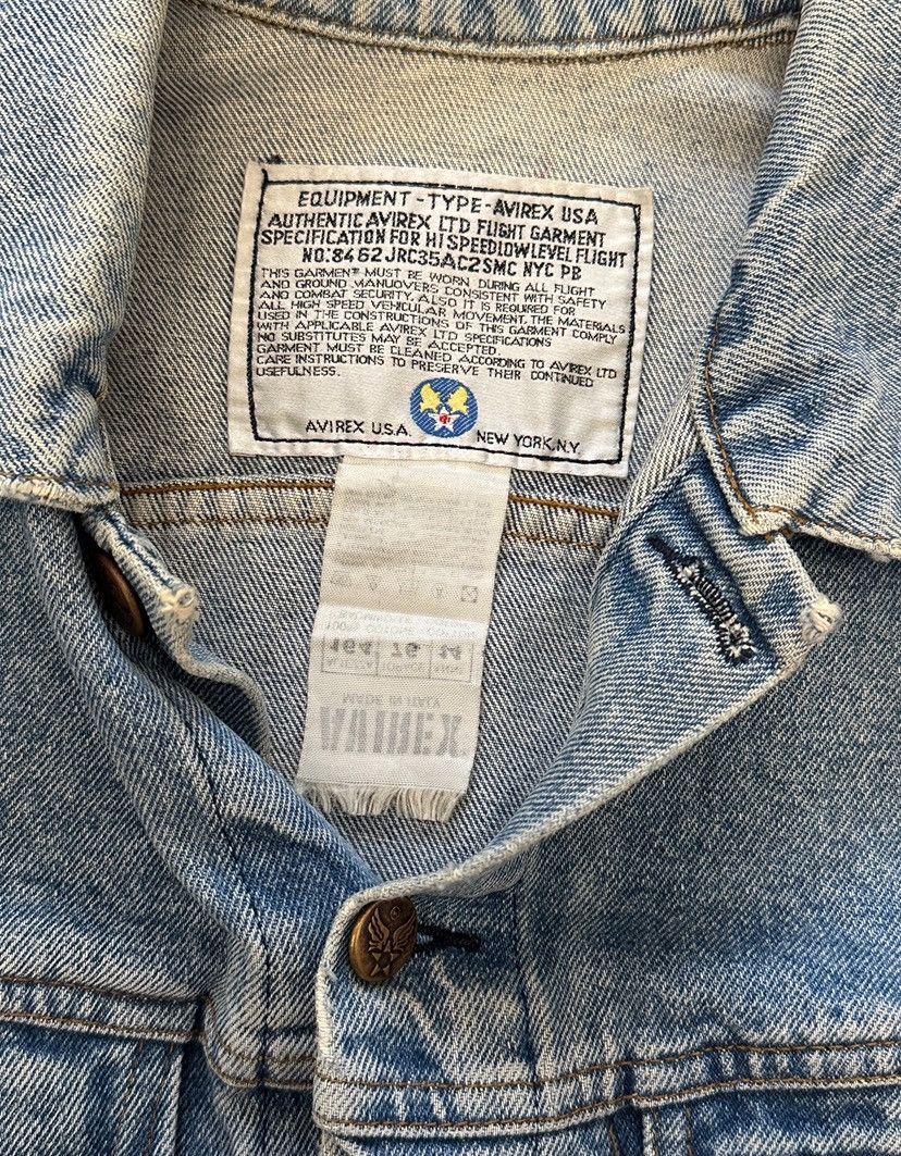 Avirex Vintage avirex USA denim trucker jacket Size US S / EU 44-46 / 1 - 3 Thumbnail