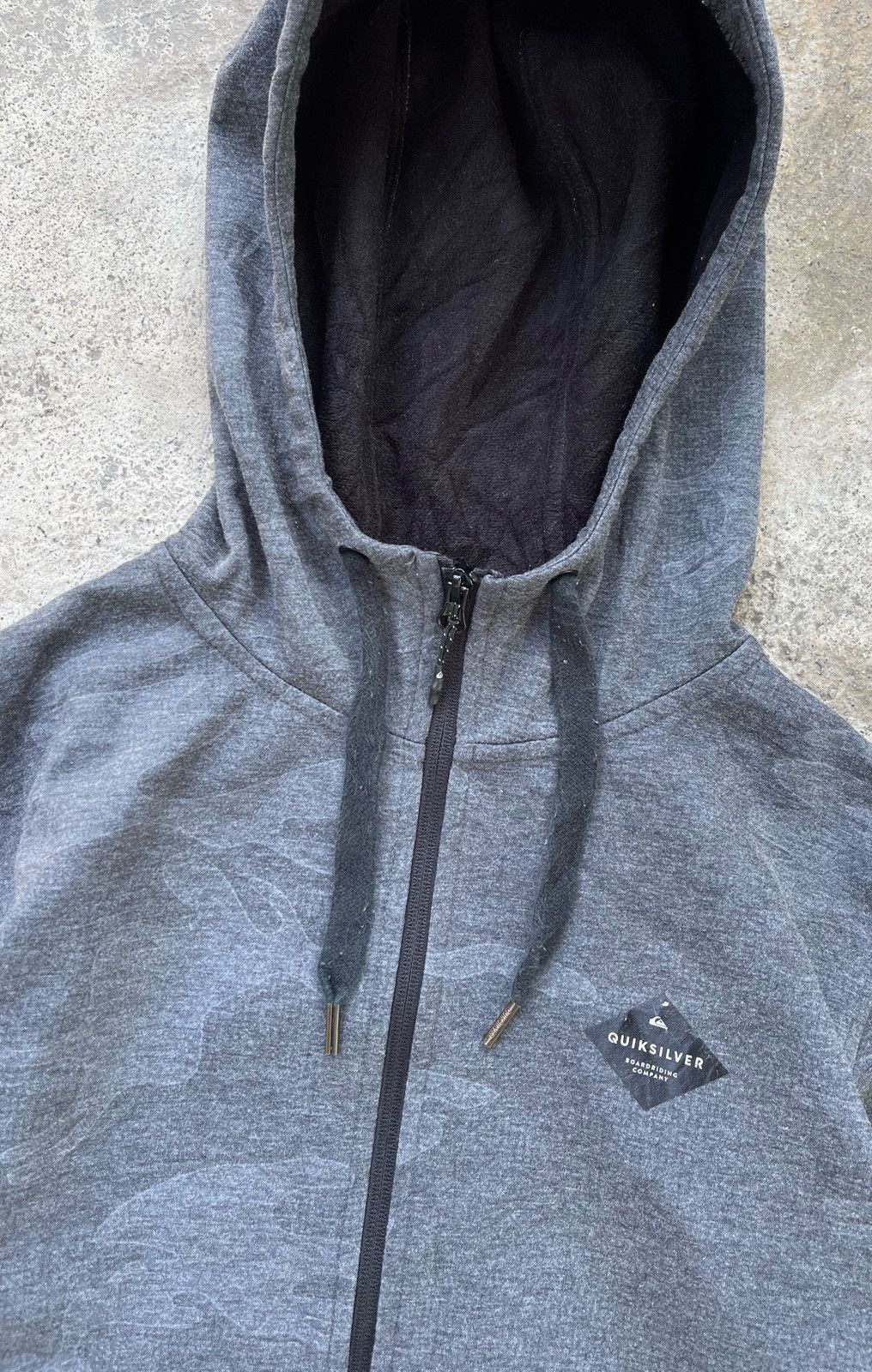 Quiksilver QUIKSILVER MEN'S CAMO SWEATER HOODIE Size US M / EU 48-50 / 2 - 6 Thumbnail