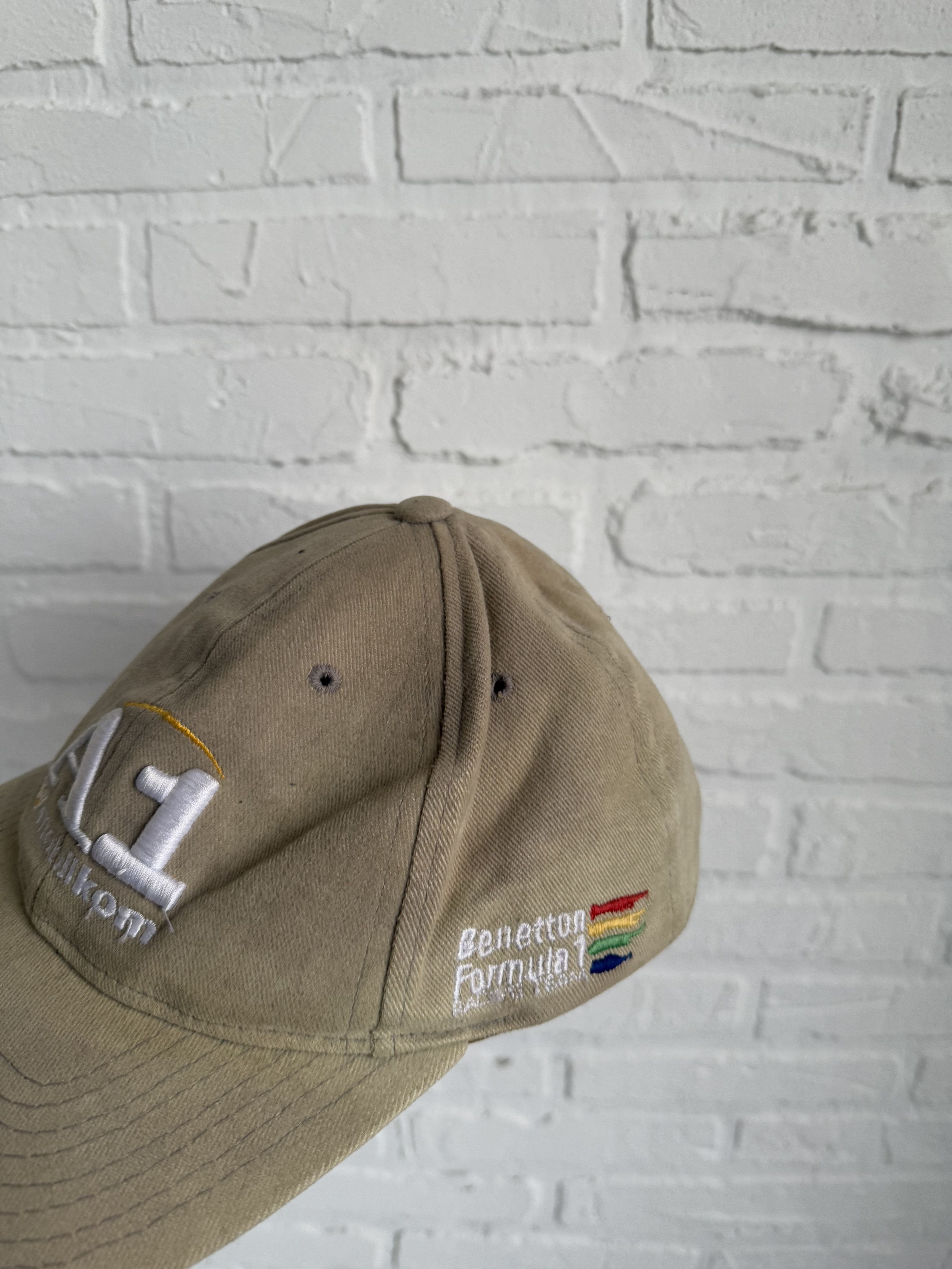 Benetton × Vintage Vintage 90s Benetton Formula 1 Racing cap Size ONE SIZE - 7 Thumbnail