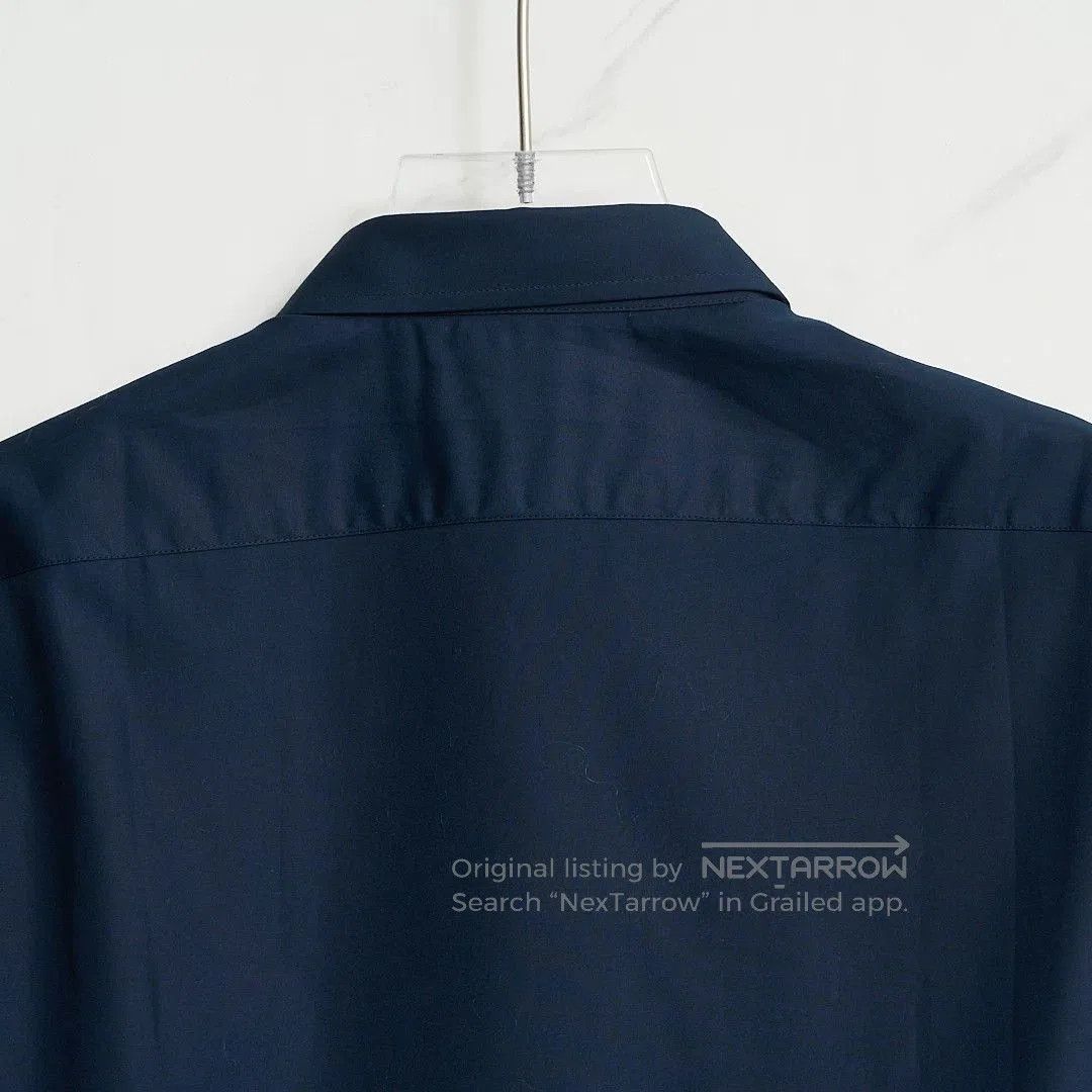 Saint Laurent Paris Saint Laurent Men's Dark Blue Minimalist Shirt. Size US M / EU 48-50 / 2 - 6 Thumbnail