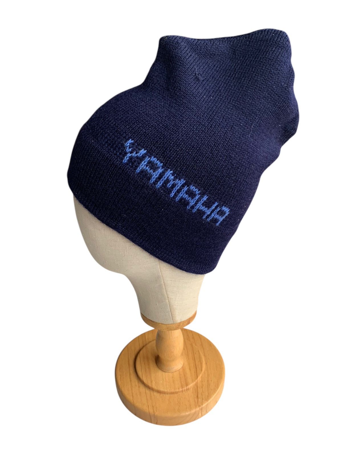 14th Addiction × Japanese Brand × Vintage Vintage Yamaha Knitted Wool Winter sessions Beanie Hats Size ONE SIZE - 3 Thumbnail