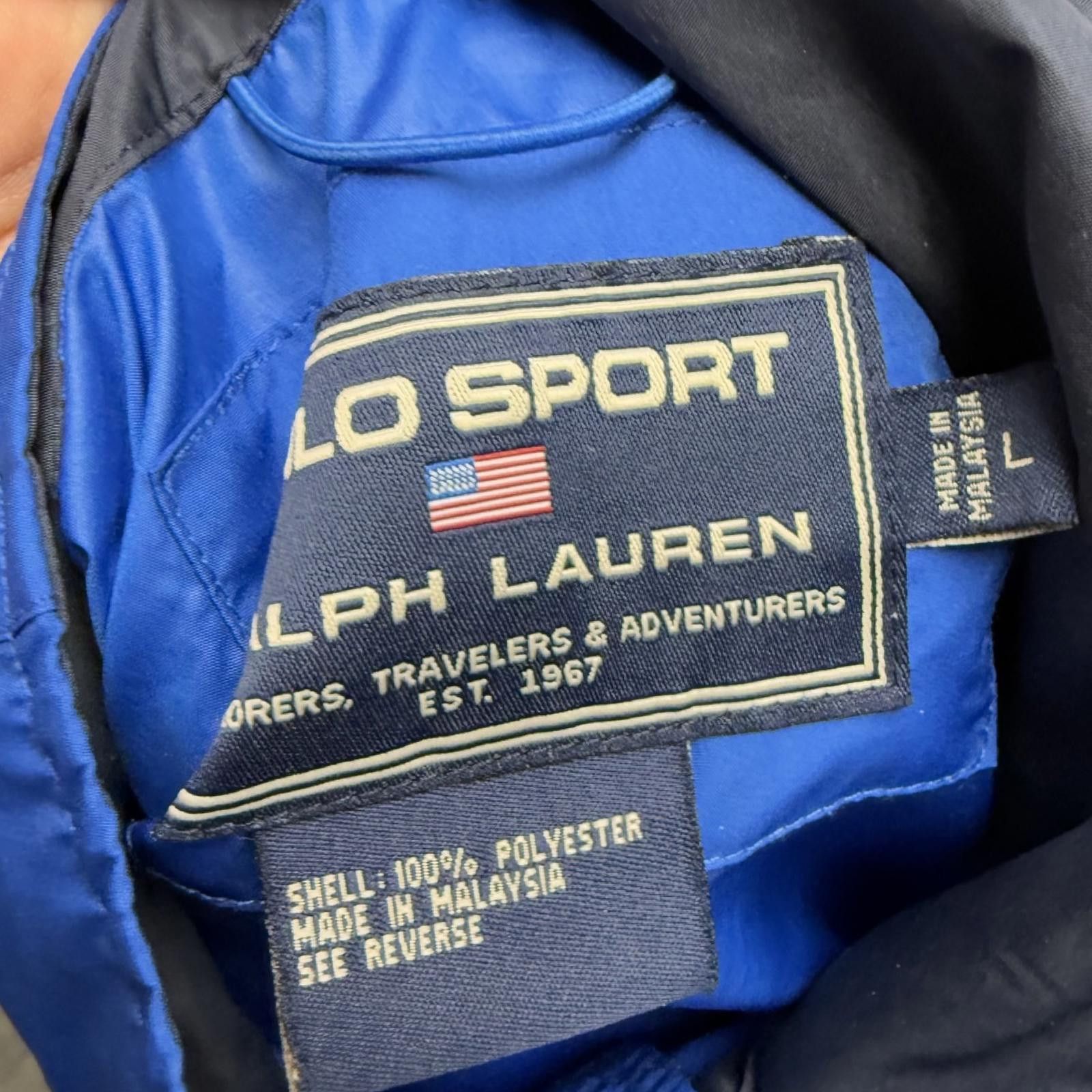 Designer Polo Sport Jacket — L — Size US L / EU 52-54 / 3 - 5 Thumbnail