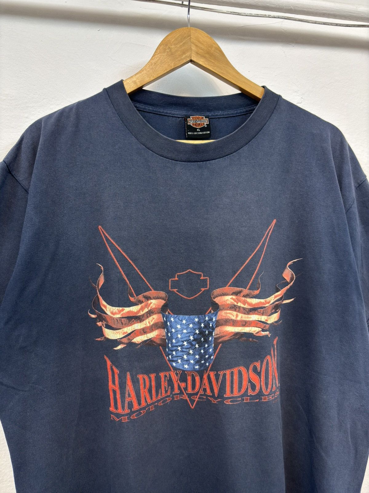 Harley Davidson × Vintage HARLEY DAVIDSON VINTAGE 2001 T-SHIRT Y2K TEE Size US XL / EU 56 / 4 - 2 Thumbnail