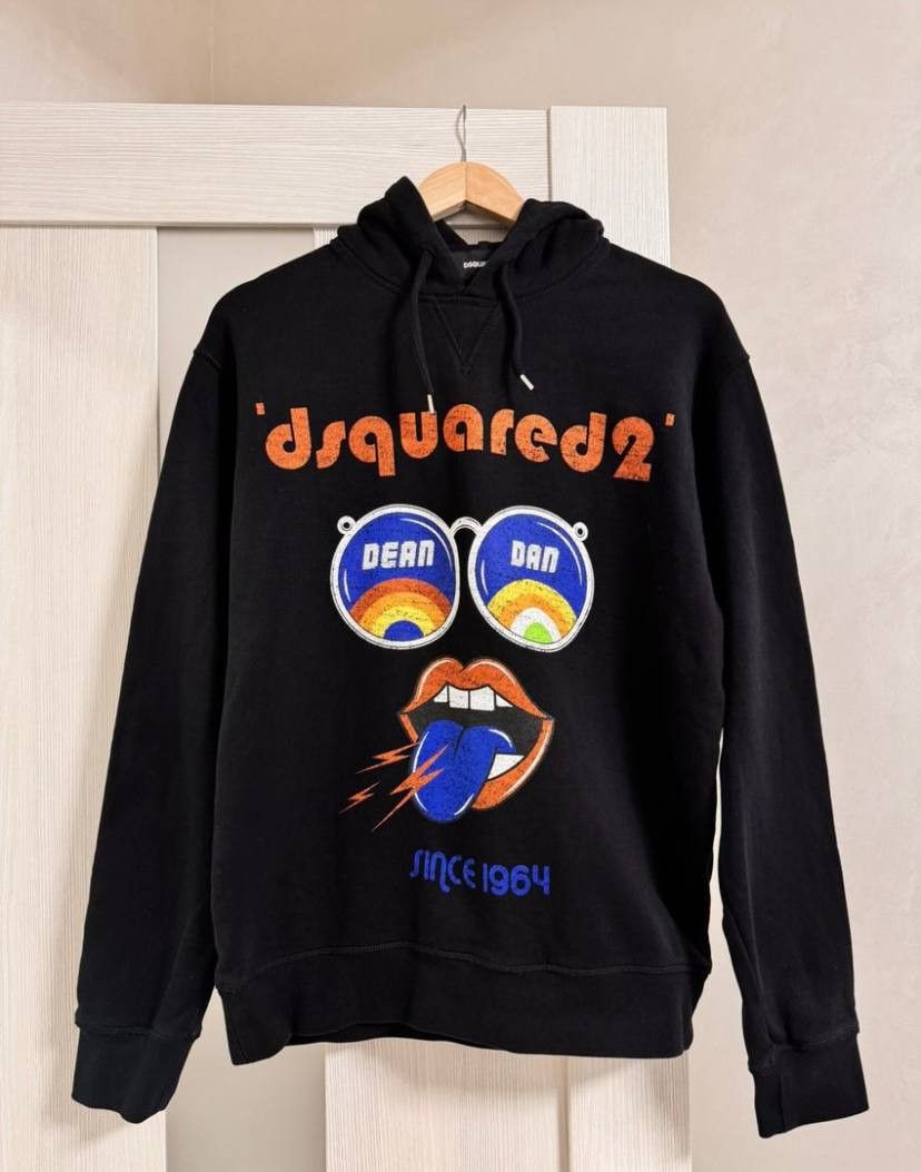 Dsquared2 Dsquared Icon Hoodie Luxury Vintage Hoodie Travis Scott Size US M / EU 48-50 / 2 - 8 Thumbnail