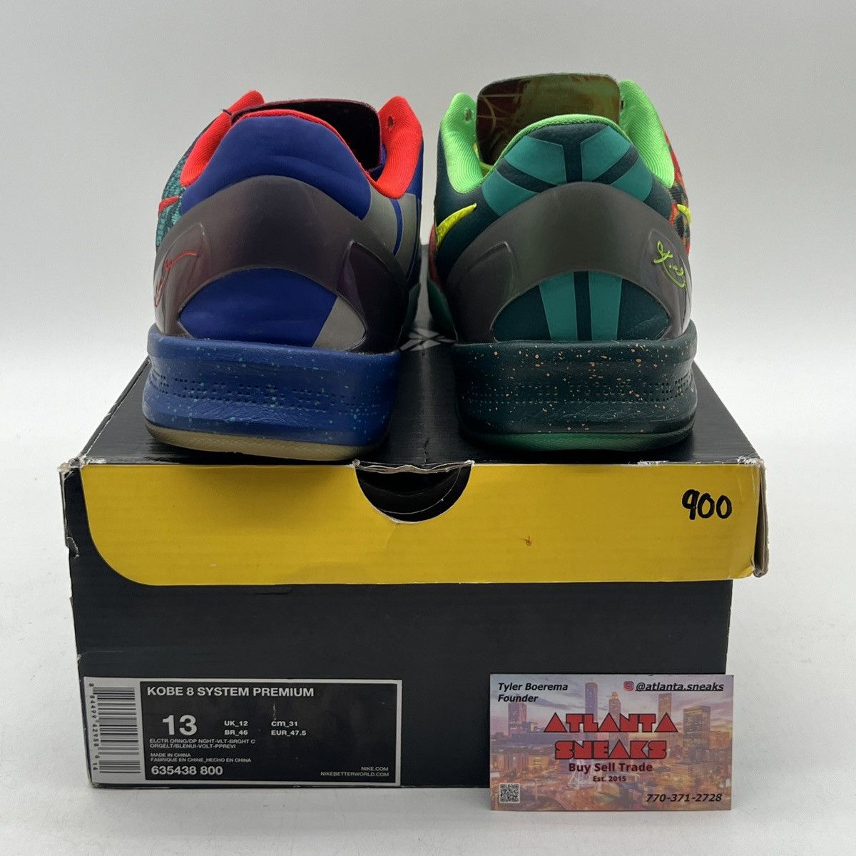 Nike Kobe 8 what the Kobe Size US 13 / EU 46 - 3 Thumbnail