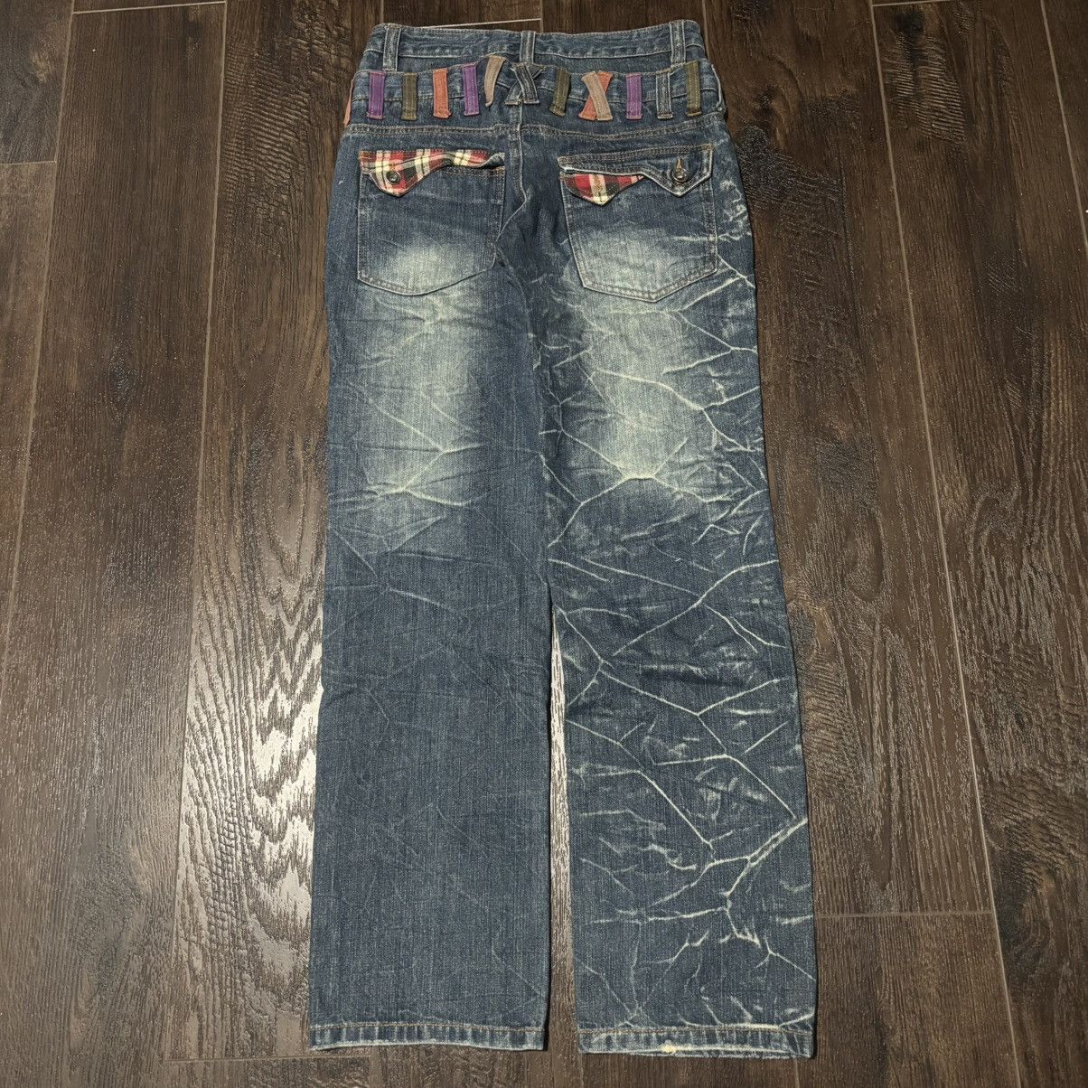 Japanese Brand Nylaus Double Waisted Denim Size US 30 / EU 46 - 1 Thumbnail
