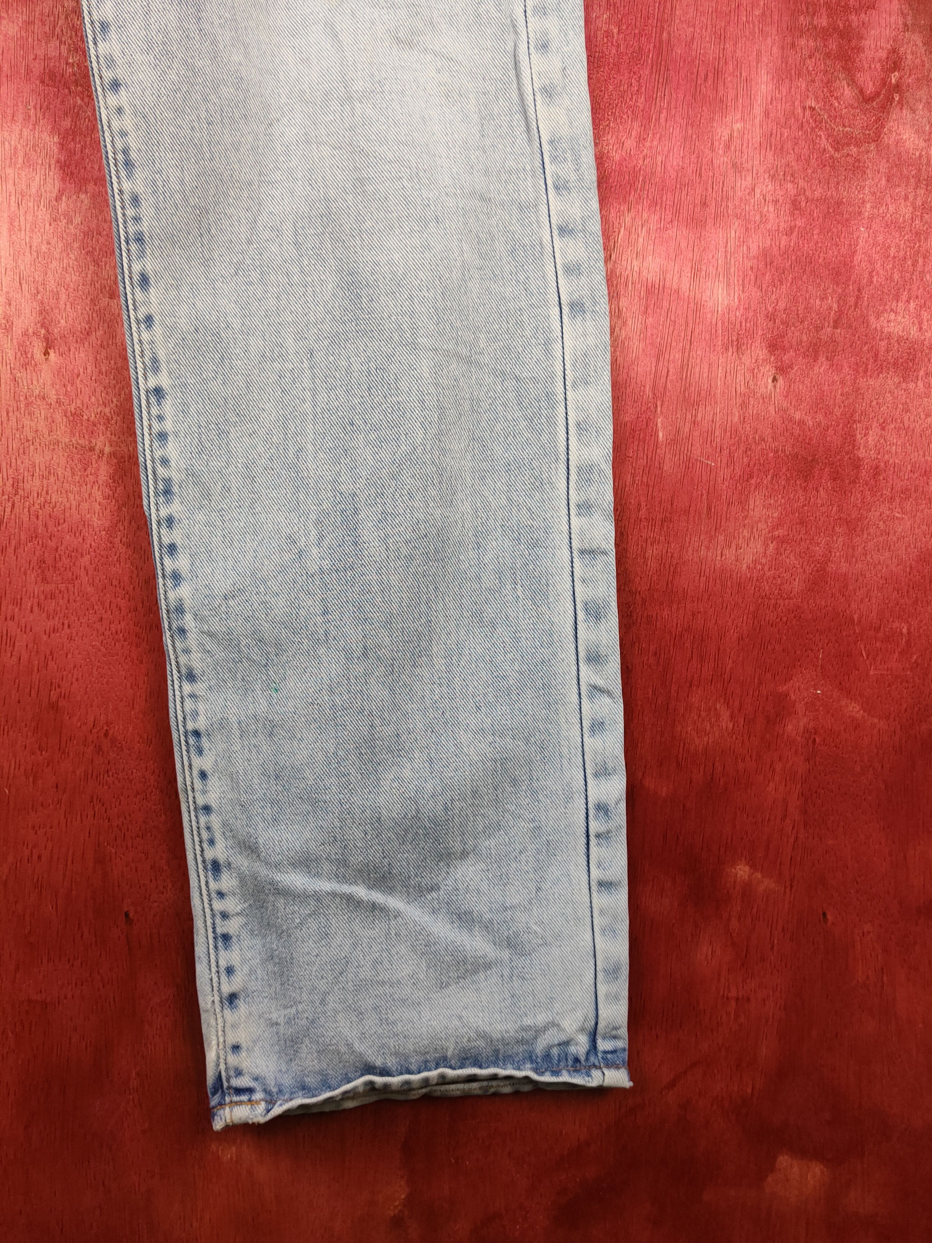 Japanese Brand Villand Blue Faded jeans vintage Denim pants #S1584 Size US 30 / EU 46 - 6 Thumbnail