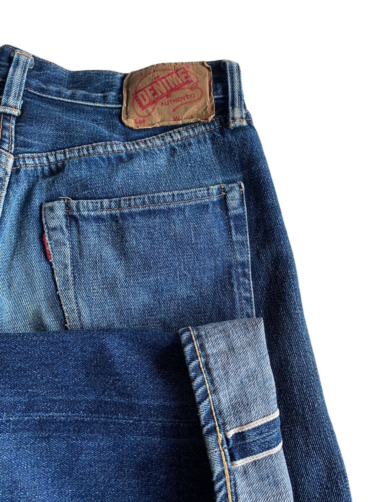 Kapital Denime Japanese Selvedge Distressed denim Size US 29 - 7 Thumbnail