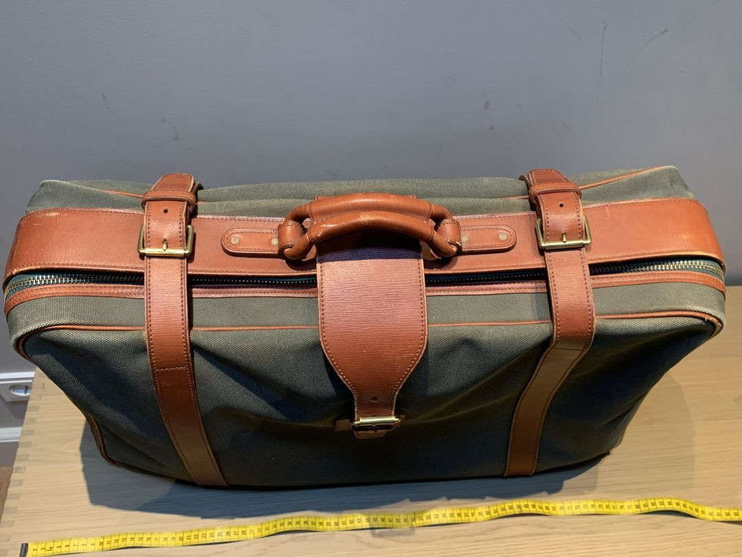 Other Vintage Tanner Krolle London Canvas & Bridle Leather Bag Size ONE SIZE - 1 Thumbnail