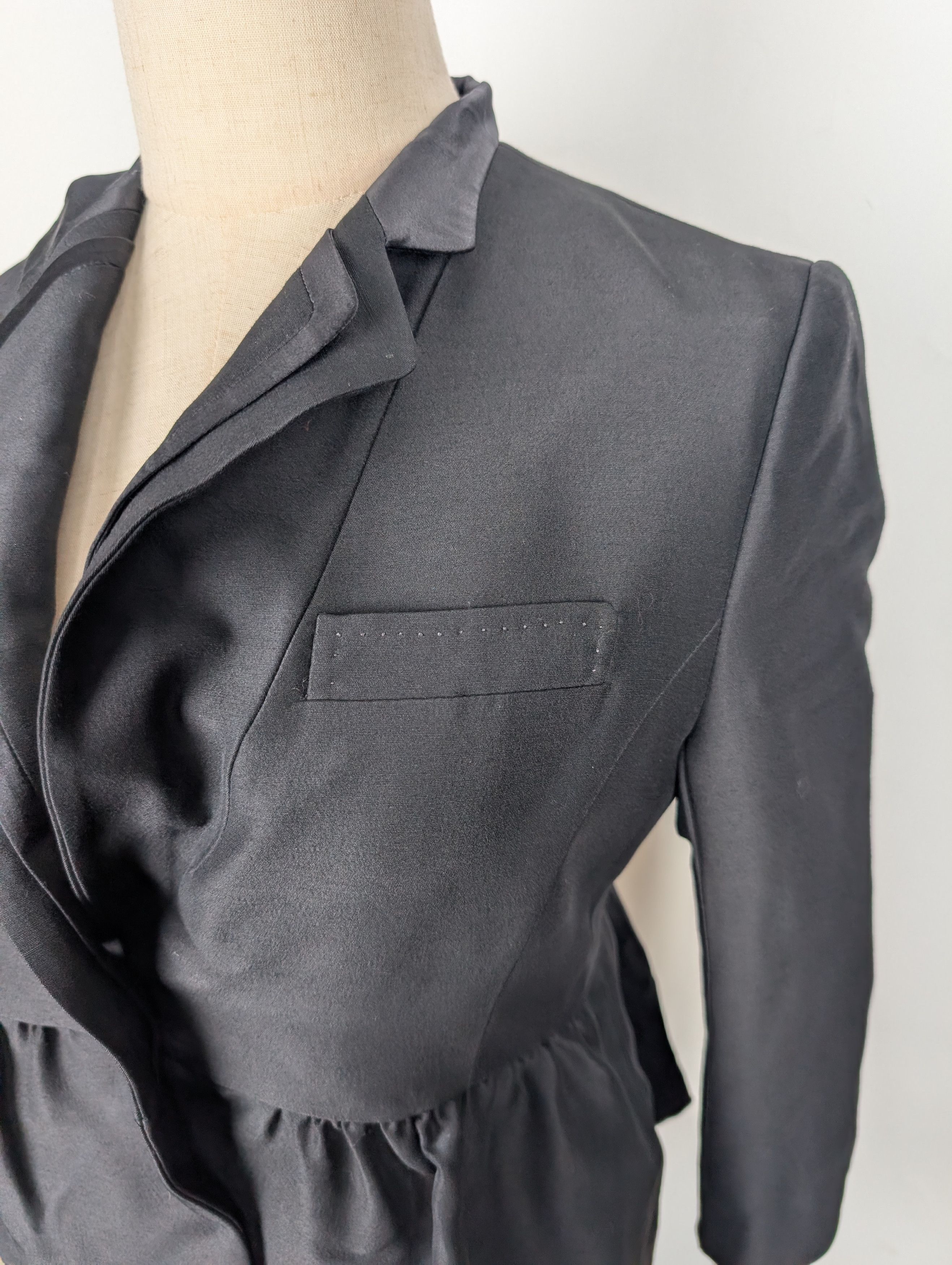 Other Hanii Y Black Blazer Size S / US 4 / IT 40 - 3 Thumbnail