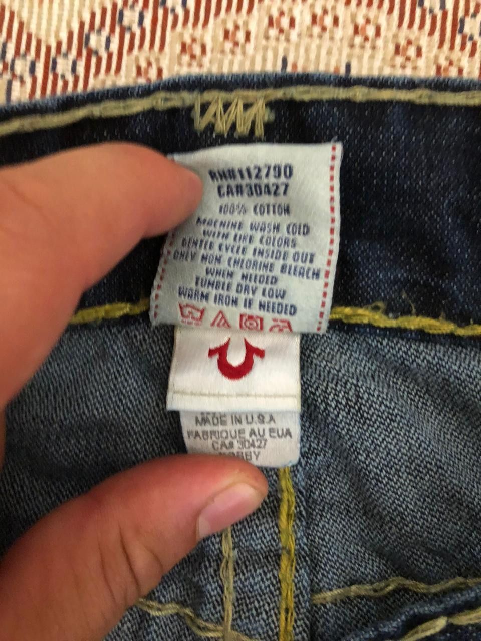 True Religion True Religion Jeans 30X34 Bobby Super T Thick Stitch Size US 30 / EU 46 - 5 Thumbnail