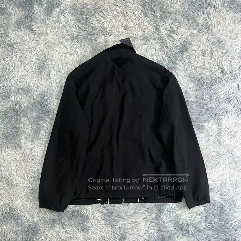 Prada Prada Black Cotton Men's Jacket. Size US L / EU 52-54 / 3 - 2 Thumbnail