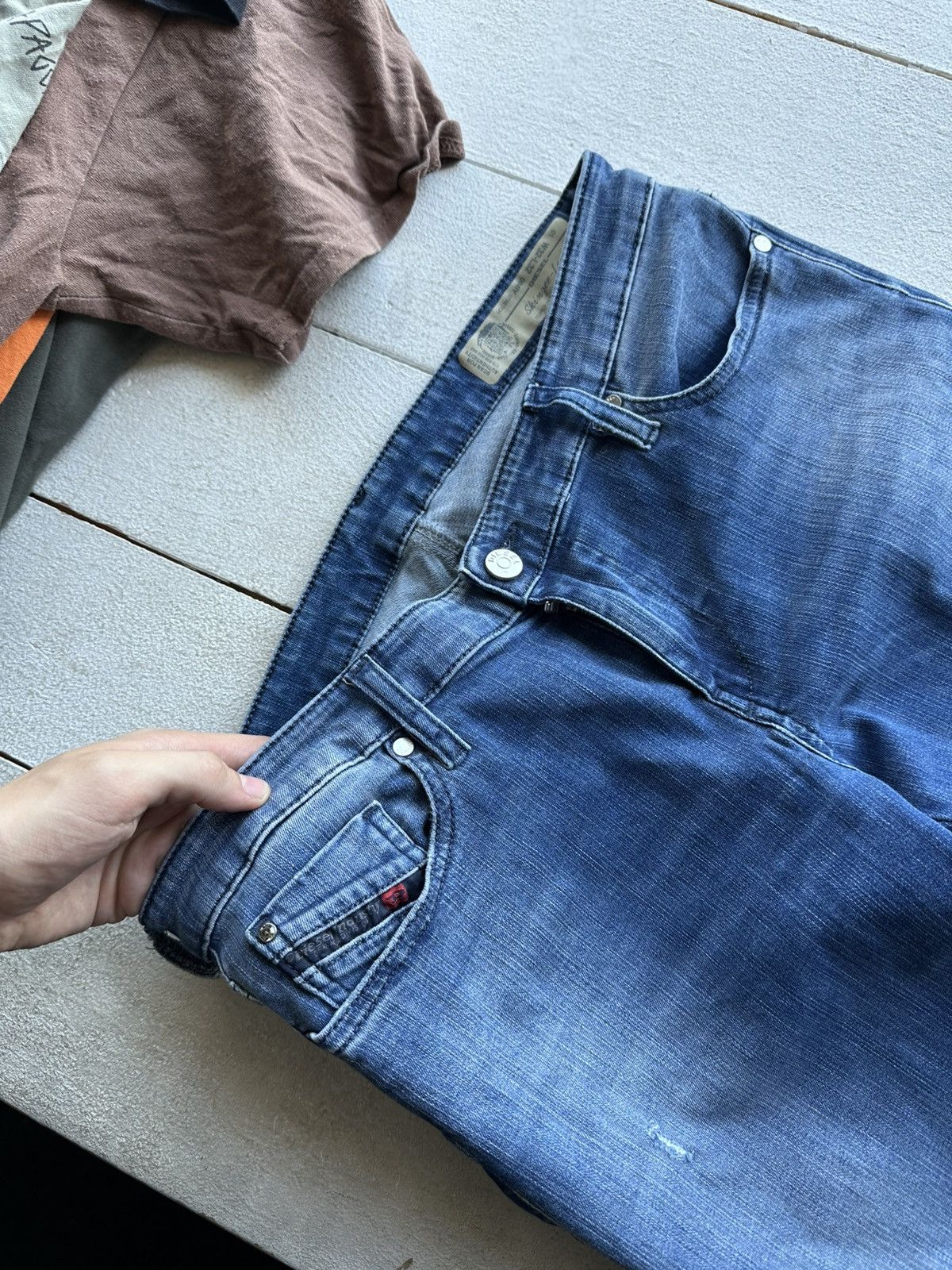 Diesel 🚨Gothic Diesel Regular Slim relax Flared Jeans Womens Size 32" / US 10 / IT 46 - 2 Thumbnail