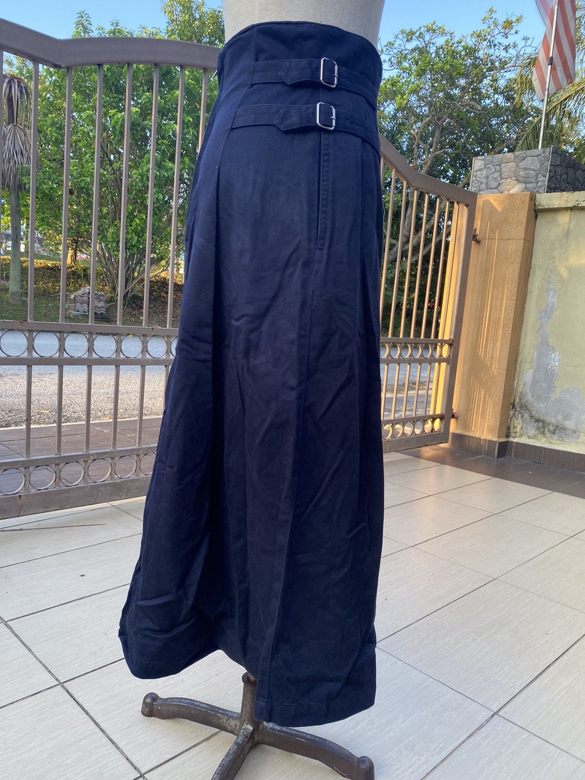 Issey Miyake vintage IS issey miyake sport by tsumori chisato navy skirt Size 26" / US 2 / IT 38 - 4 Thumbnail