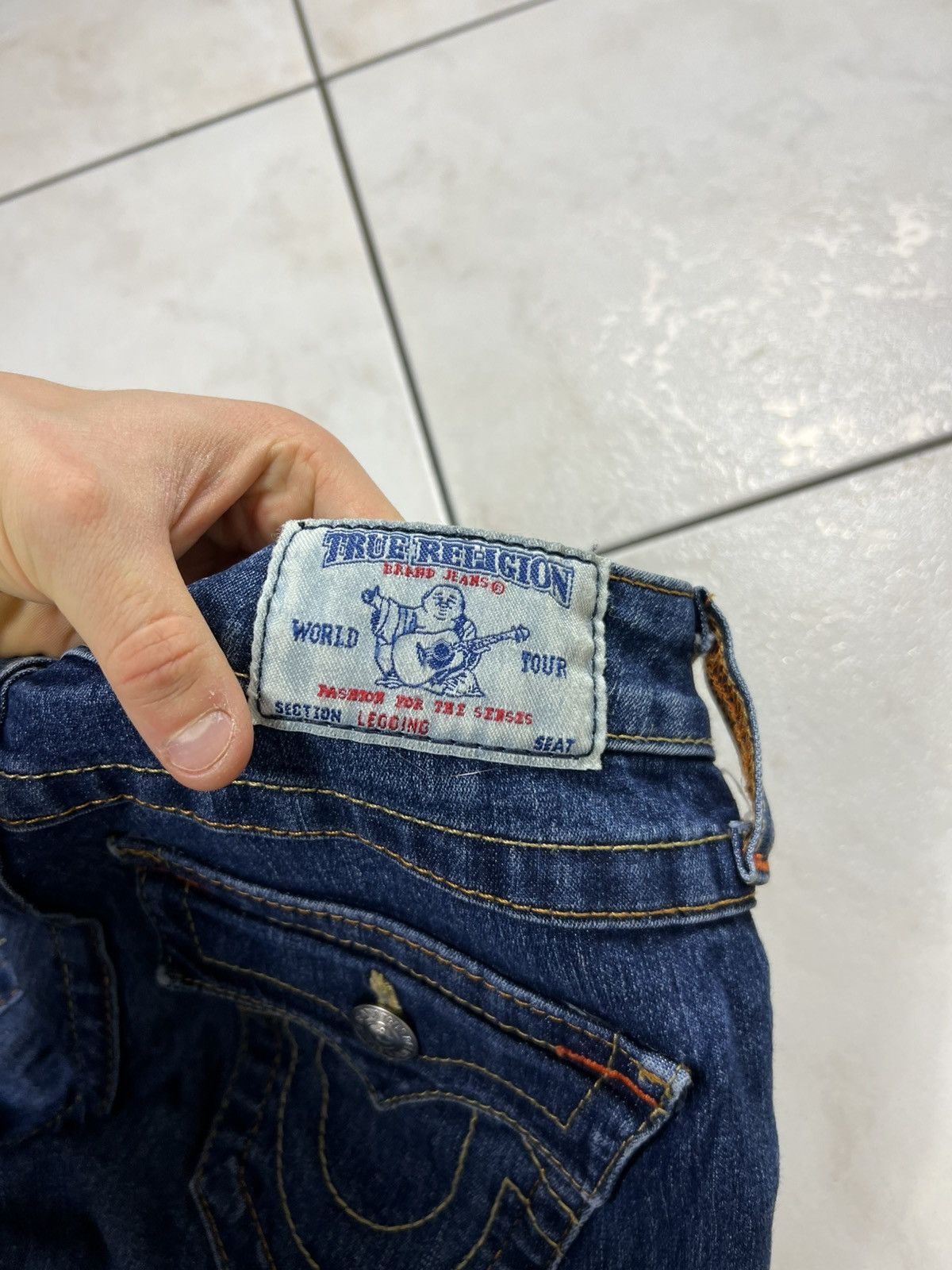True Religion Vintage True Religion legging slim y2k classic jeans denim Size 26" / US 2 / IT 38 - 17 Thumbnail