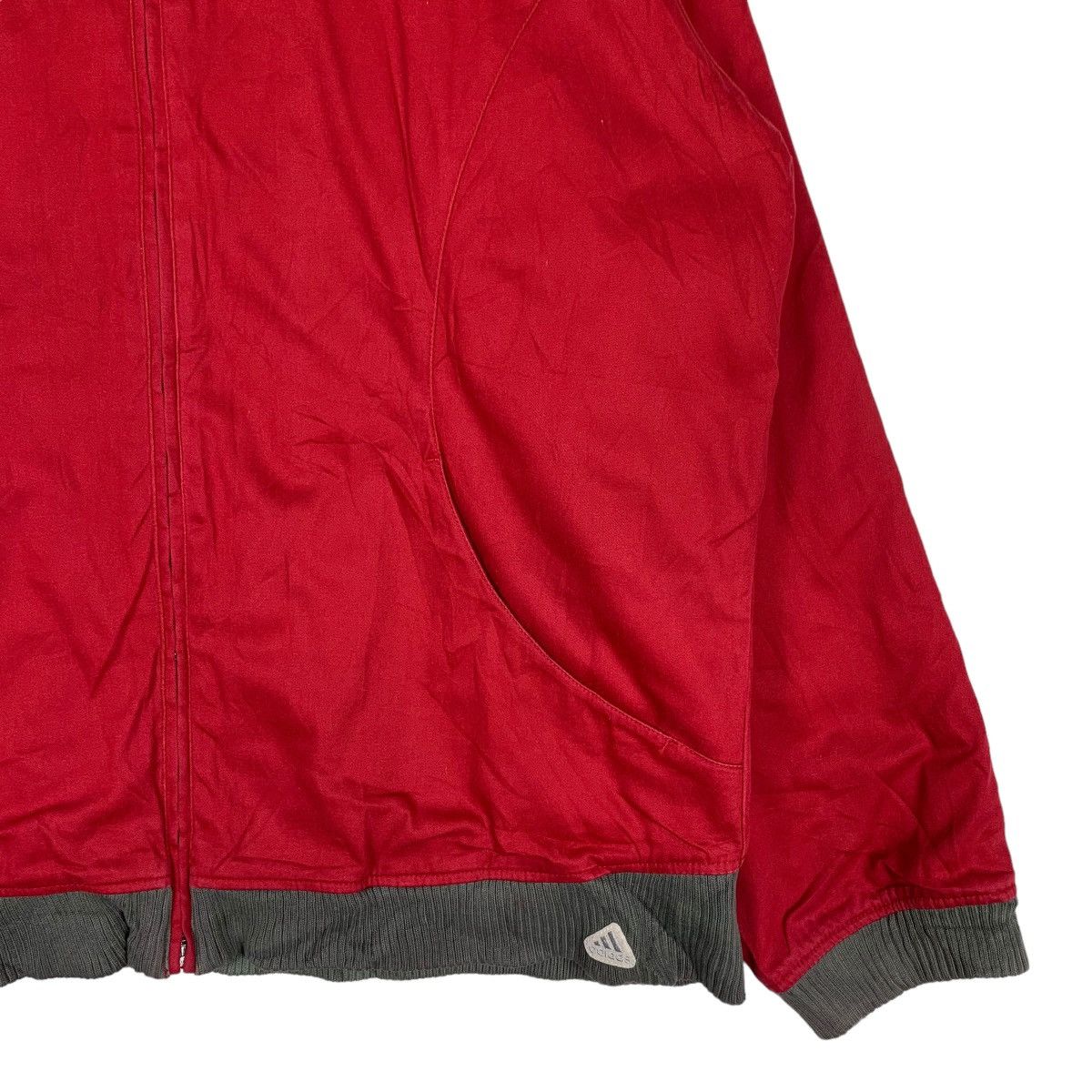 Adidas ADIDAS Red Jacket #0537-C25 Size US XL / EU 56 / 4 - 4 Thumbnail