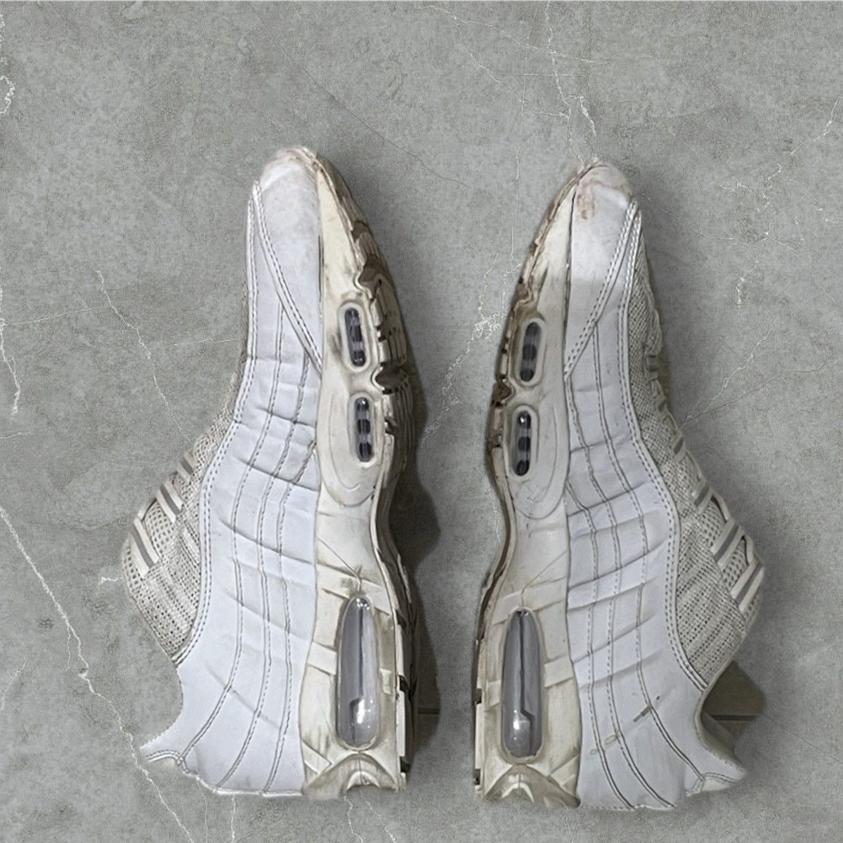 Nike Nike Airmax 95 White Size US 12 / EU 45 - 4 Thumbnail