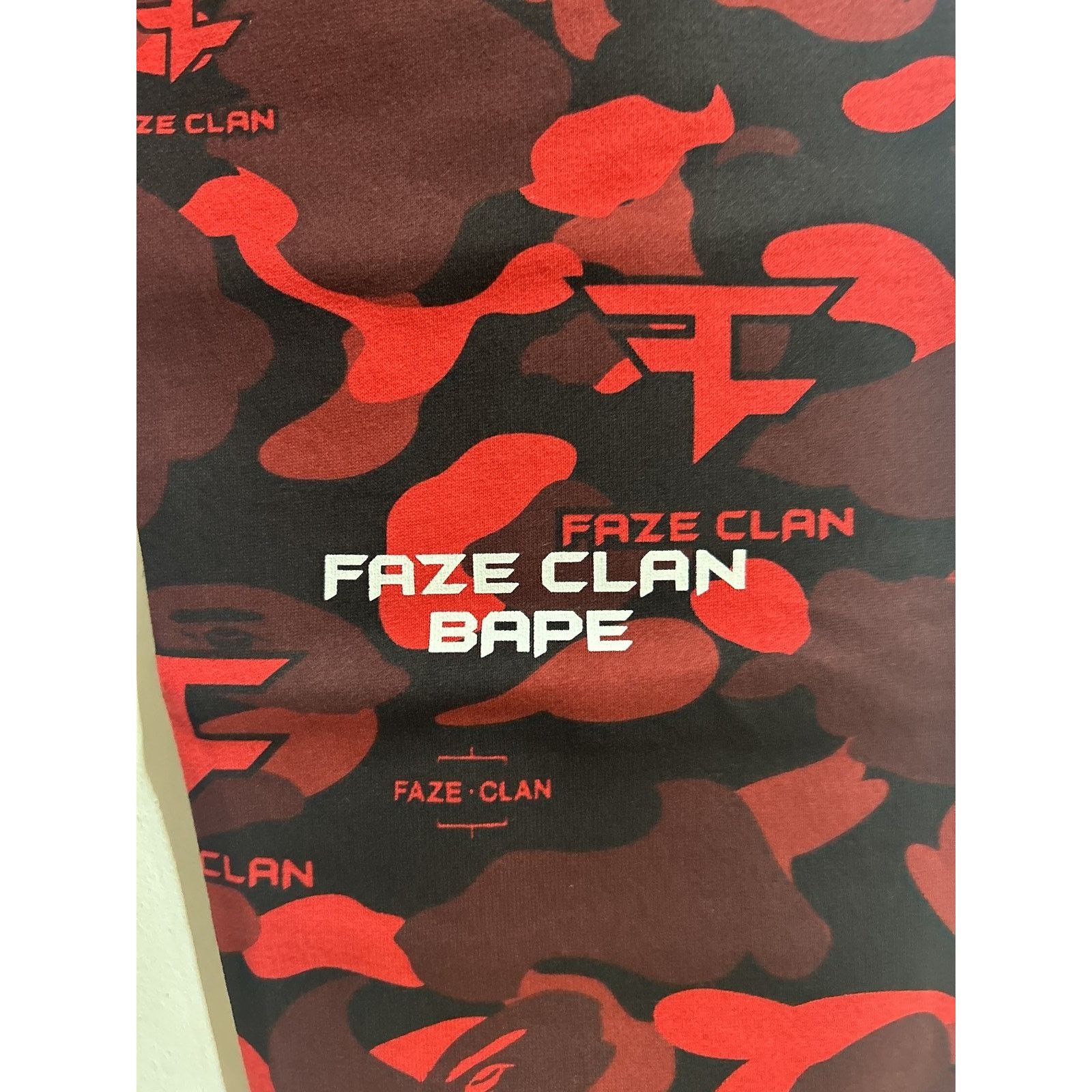 Bape BAPE FAZE CLAN RED ABC CAMO JOGGER SIZE XL NEW Size US 34 / EU 50 - 4 Thumbnail
