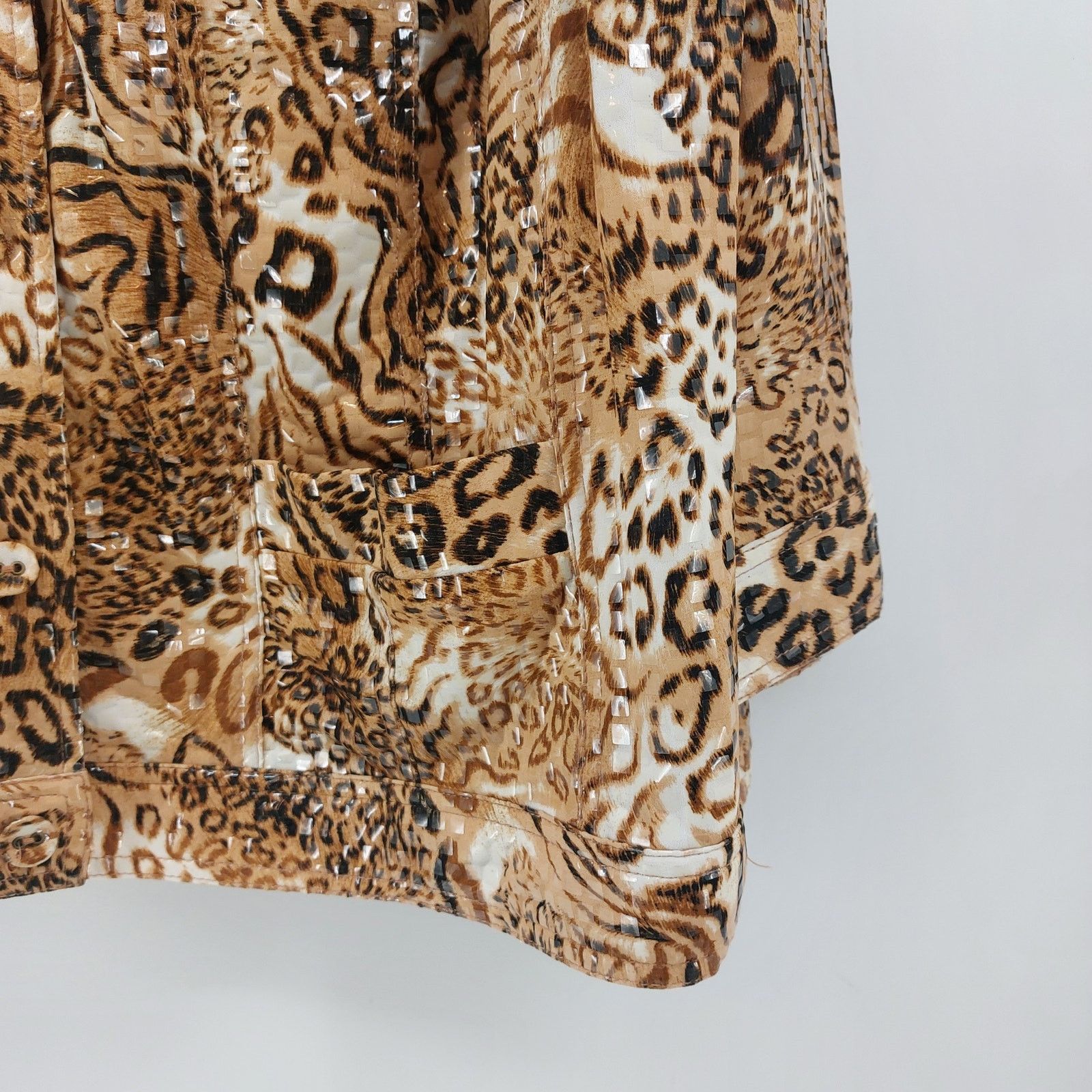 Other Ruby Rd Animal Print Blazer Jacket Women's Plus Size 24 Size 4XL / US 24-26 - 7 Thumbnail