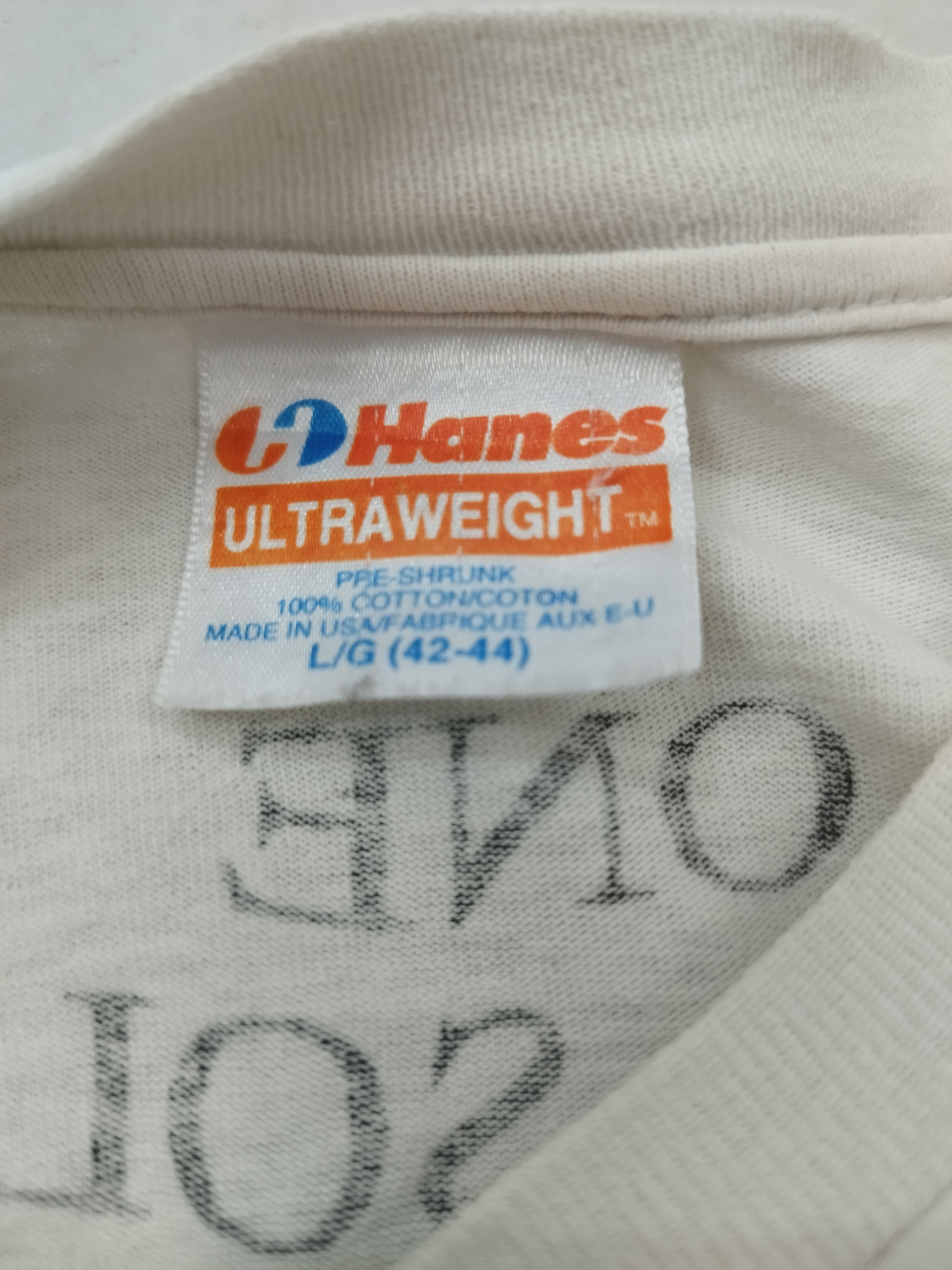Band Tees × Vintage Best Offer Vintage 1991 Trashed U2 One World Tour T shirt Size US M / EU 48-50 / 2 - 9 Thumbnail