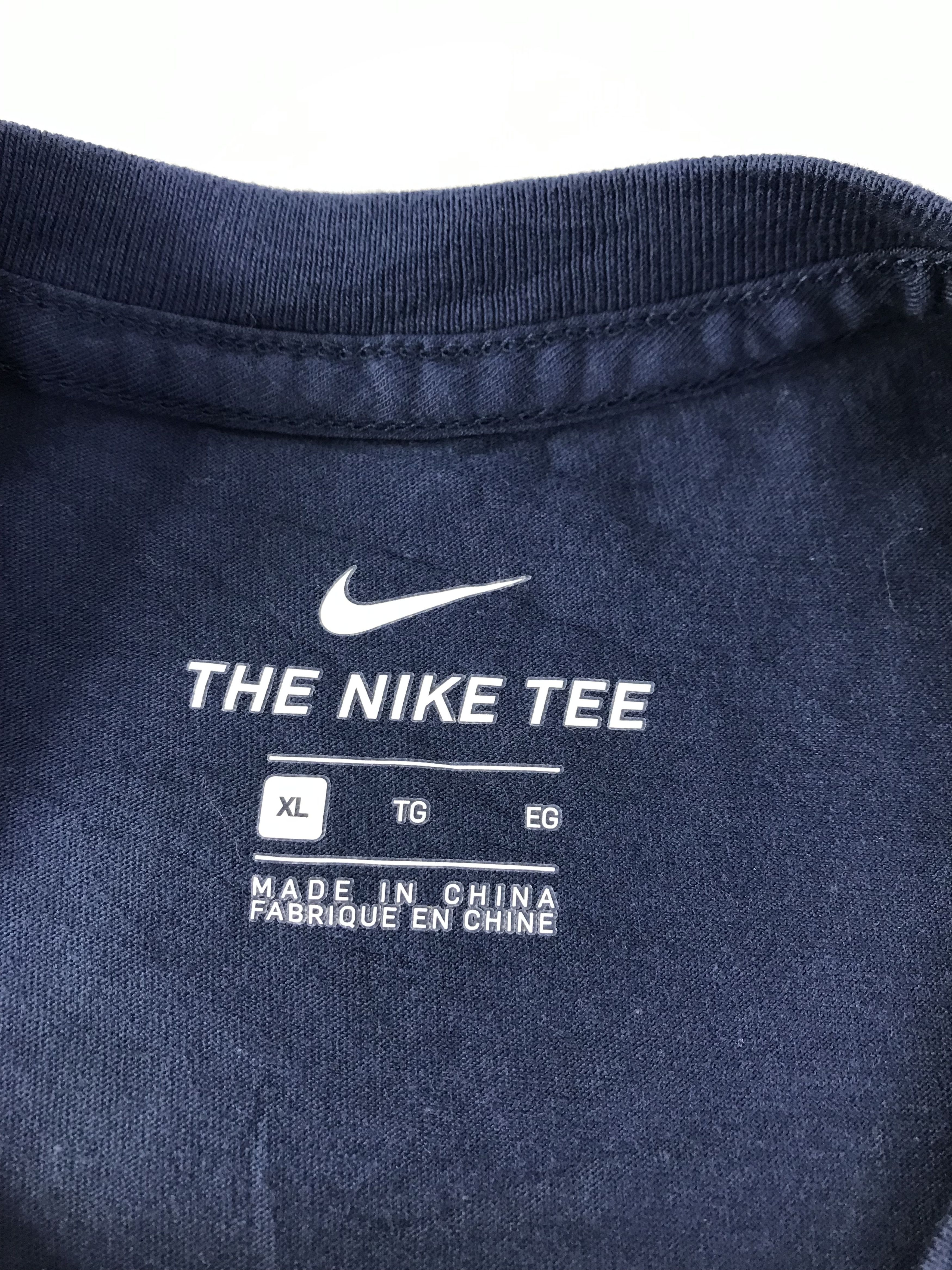 Nike Nike Swoosh Big Logo Spell Out Printed Tee T-shirt Size L / US 10 / IT 46 - 4 Thumbnail