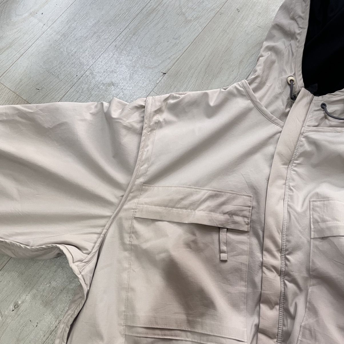 Nike 2000s Nike nylon/polyster inner fleece multipocket jacket Size US XL / EU 56 / 4 - 5 Thumbnail