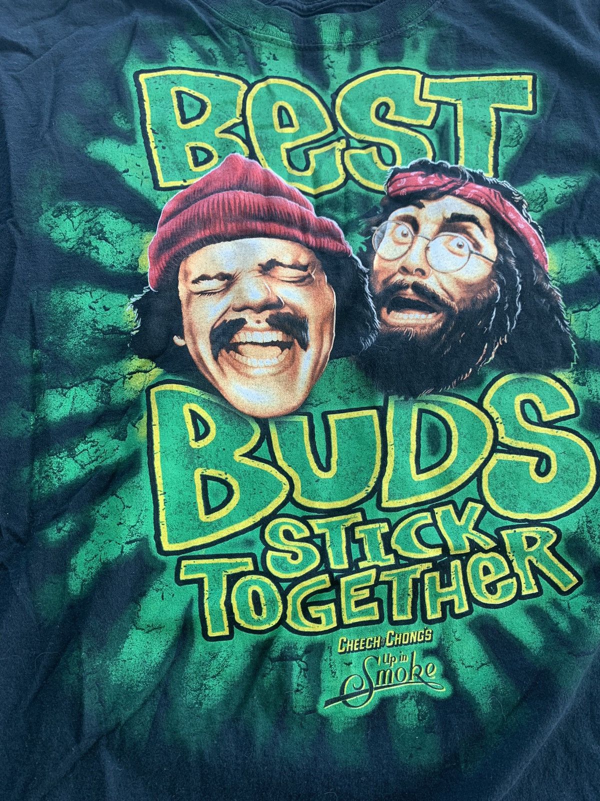 Band Tees × Vintage Cheech and Chong Best Buds Shirt Size US XXL / EU 58 / 5 - 2 Thumbnail