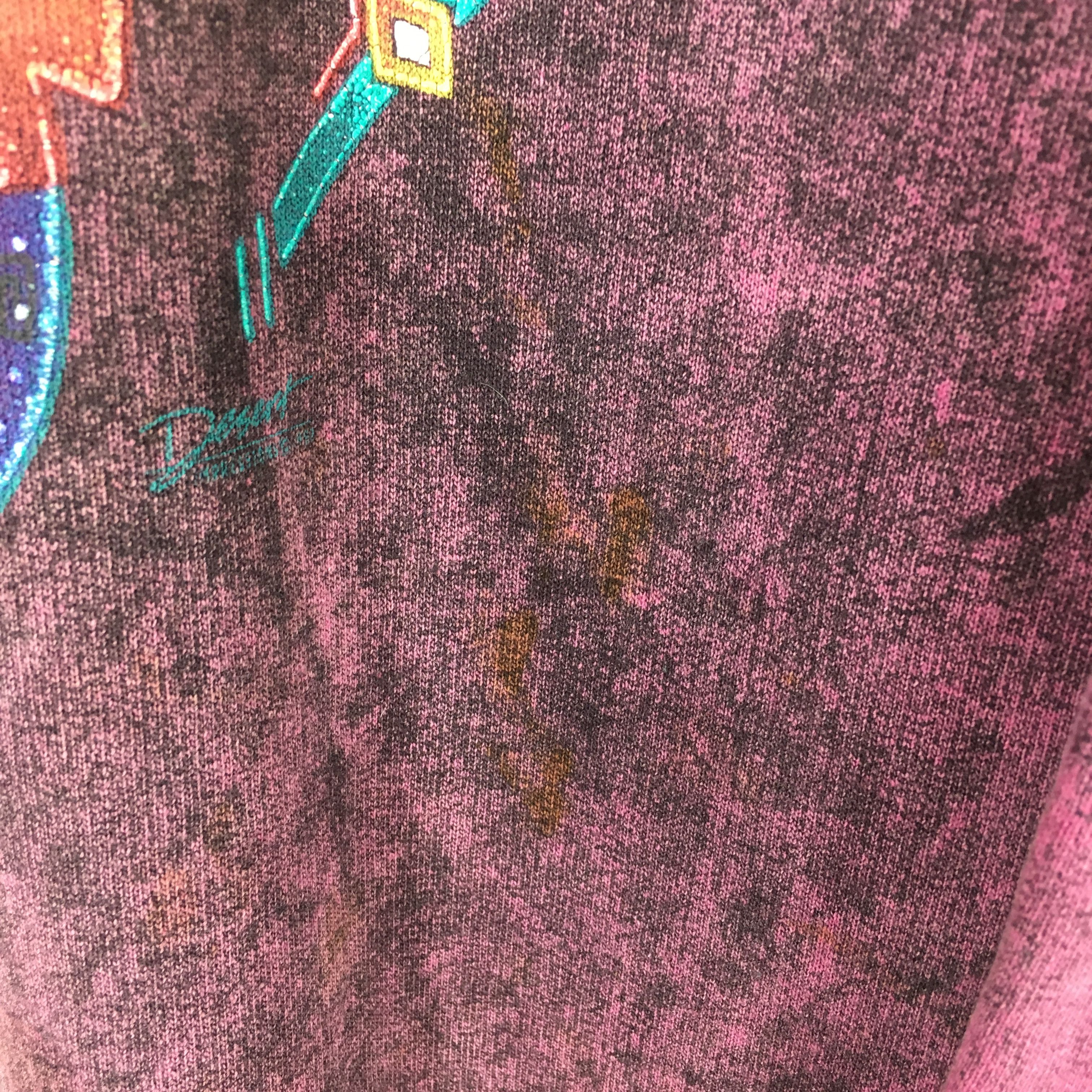 Vintage vintage tie die sweatshirt - 243 Size US L / EU 52-54 / 3 - 5 Thumbnail