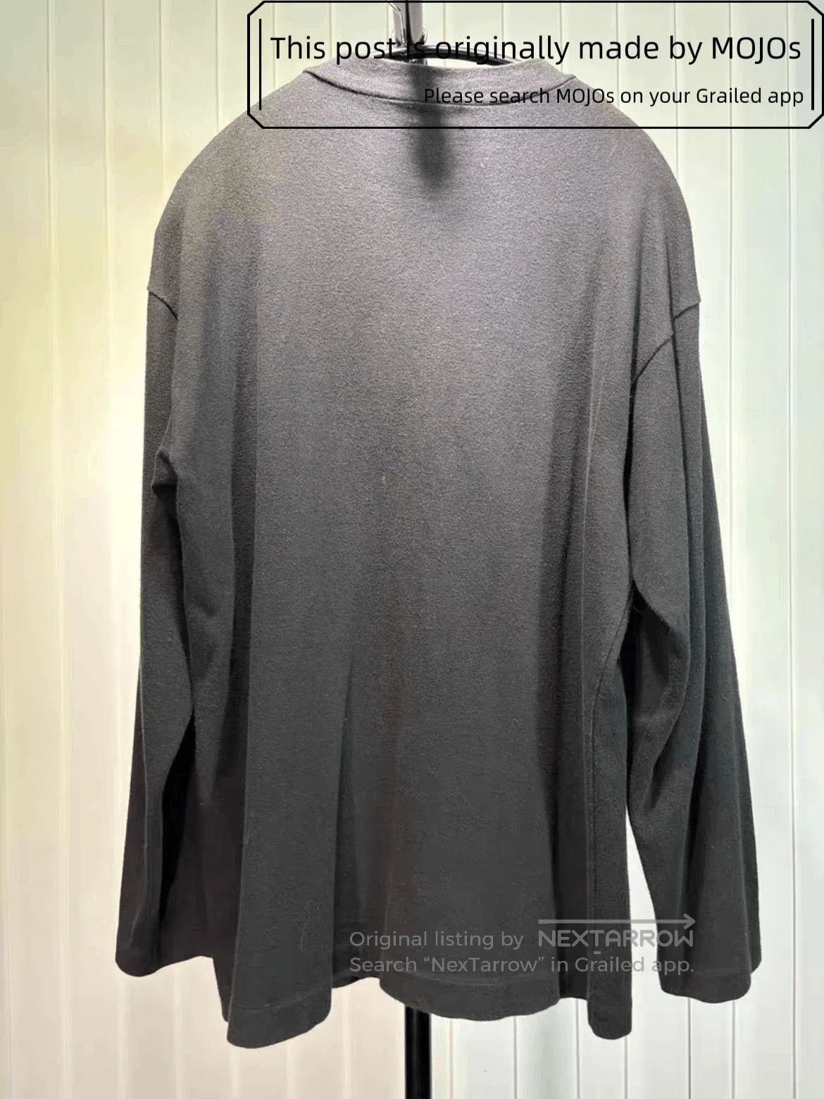 Comme des Garcons Homme Plus Sz F Comme Des Garcons Homme 94SS Logo SPLIT L/S Archive Te Size US M / EU 48-50 / 2 - 2 Thumbnail