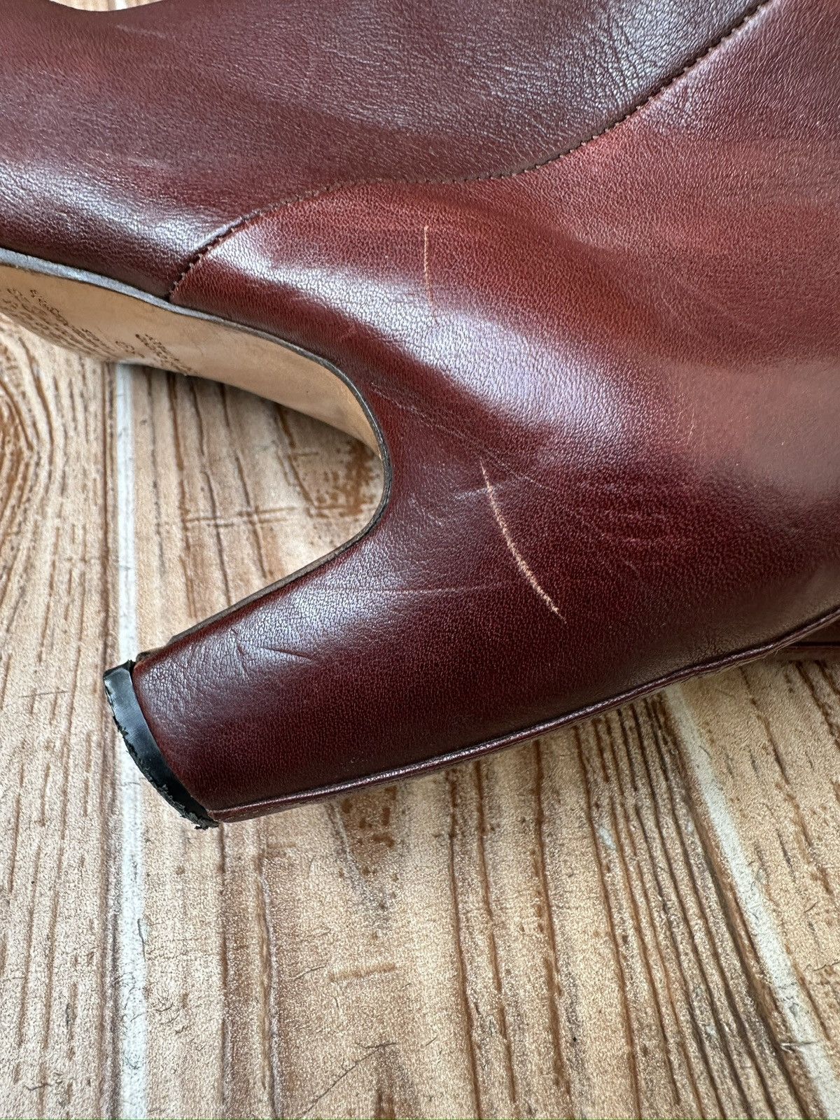 Maison Margiela Maison Martin Margiela Curved Heeled Boots Line 22 Size US 9 / IT 39 - 11 Thumbnail