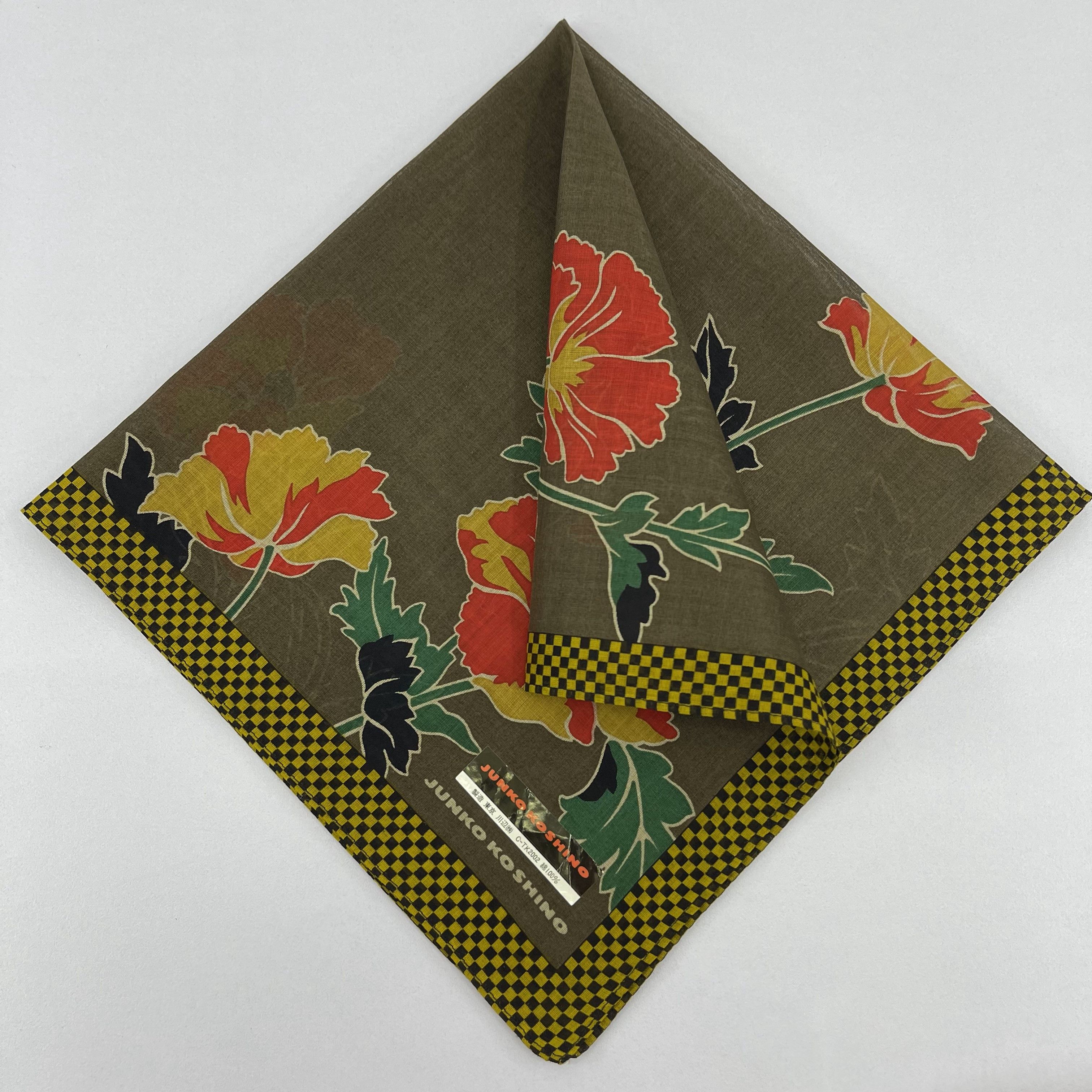 Japanese Brand Junko Koshino Handkerchief / Neckerchief / Bandana - 4168 Size ONE SIZE - 1 Thumbnail