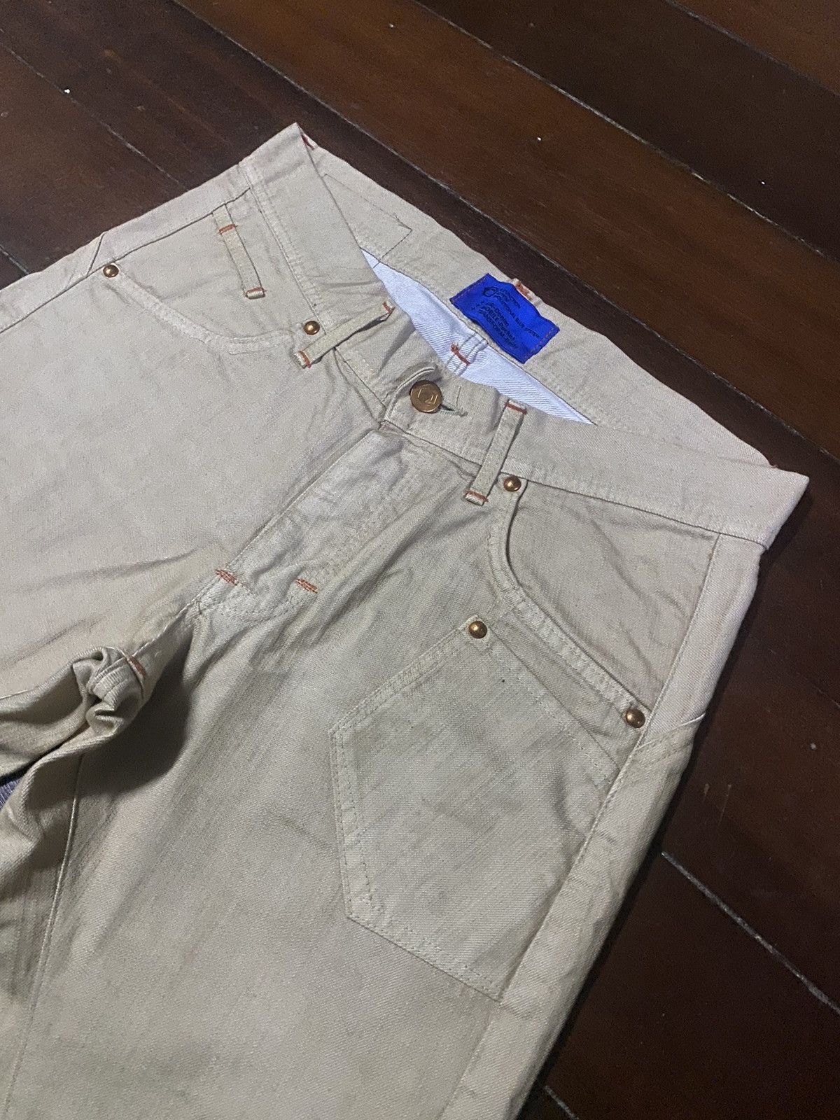 Edwin × JNCO × Southpole Wide Leg Jeans Edwin E Function Loose Denim Jnco Y2k Size US 35 - 10 Thumbnail