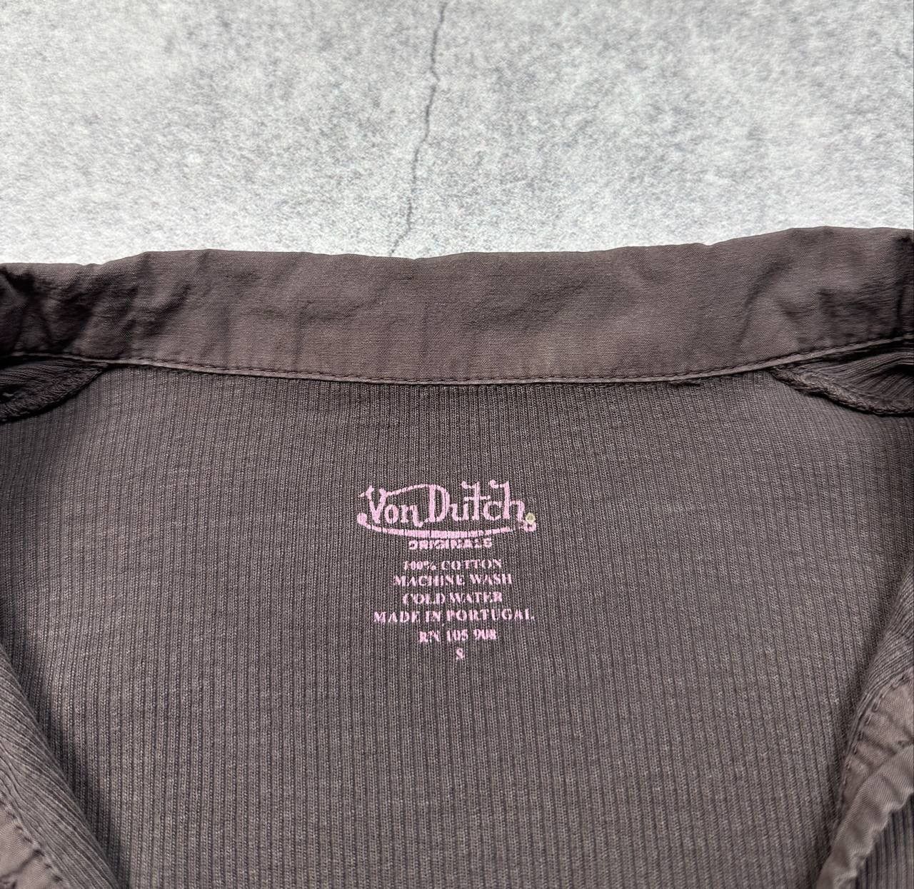 Von Dutch Vintage Von Dutch Women’s Longsleeve Top, Size S – Y2K Retro Size S / US 4 / IT 40 - 8 Thumbnail