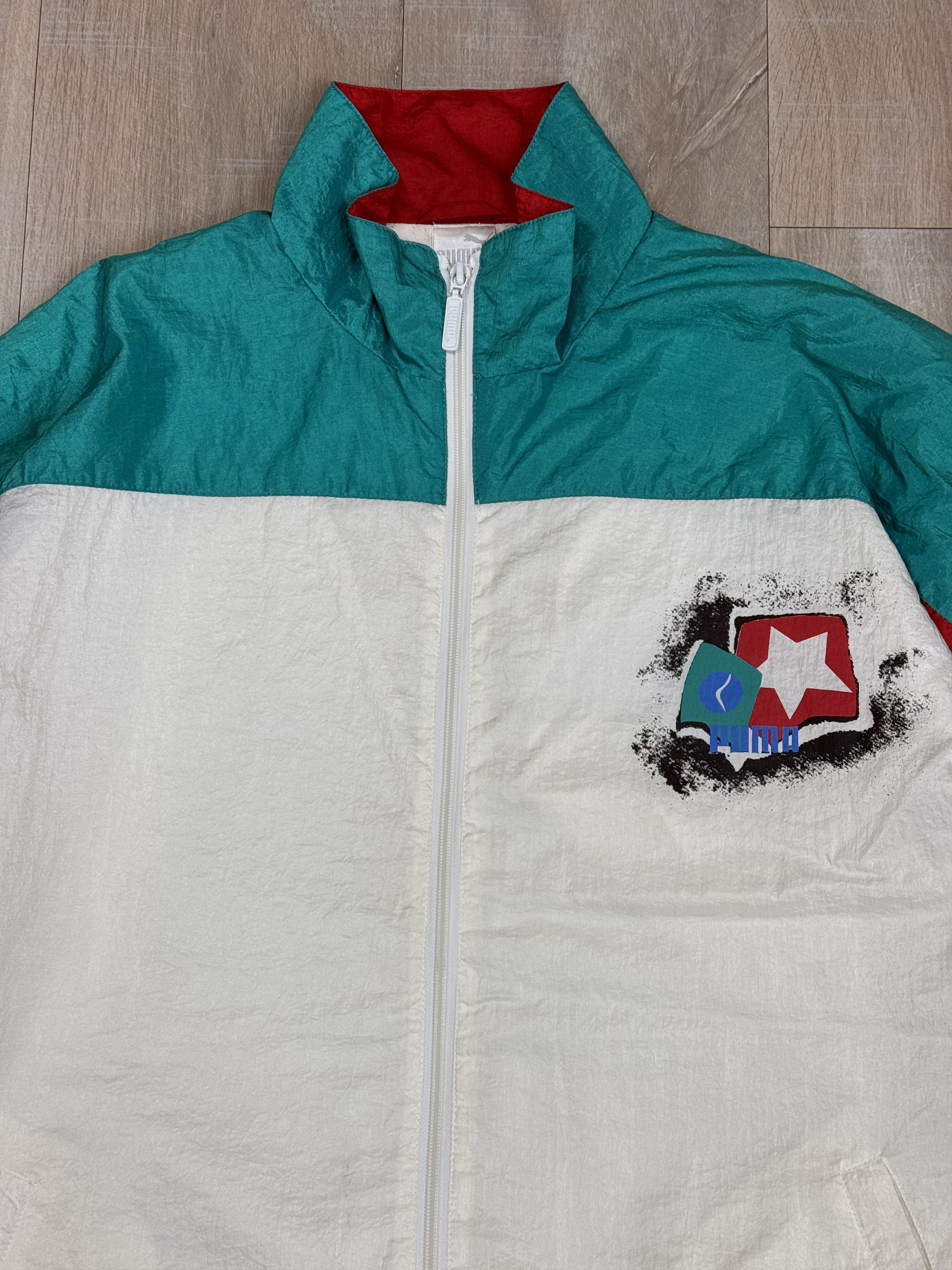 Puma Puma Colourful Full Zip All Over Graphic Print Track Jacket Size US M / EU 48-50 / 2 - 6 Thumbnail
