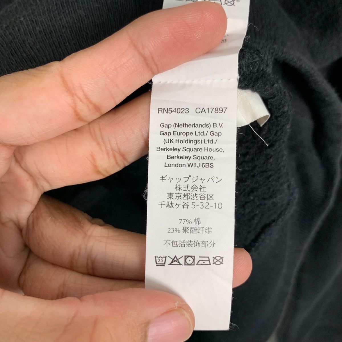 Gap GAP Spellout Big Logo Pullover Hoodies Sweatshirt #1565-C70 Size US XS / EU 42 / 0 - 17 Thumbnail