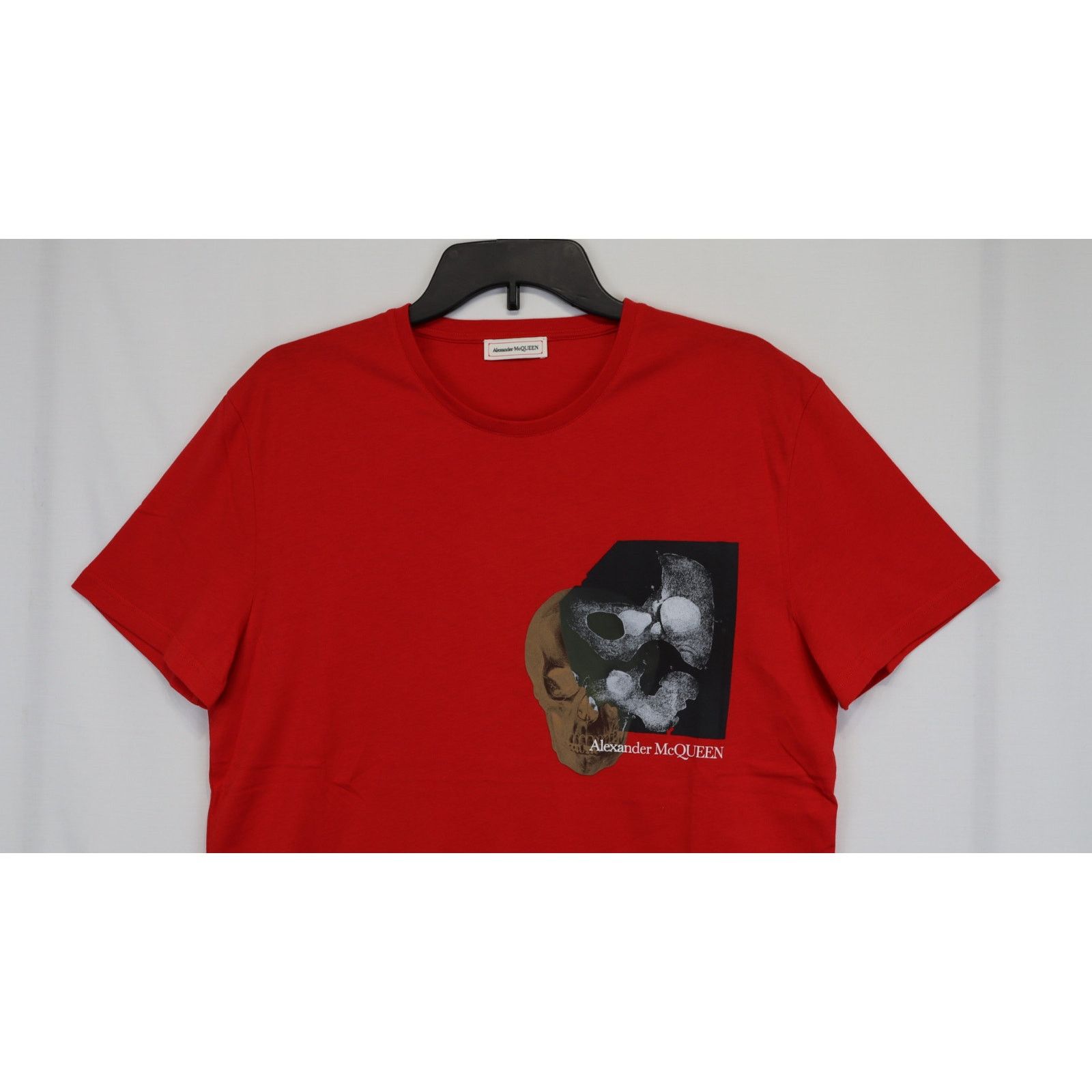 Alexander McQueen o1rshd1 ***Defective / T-Shirt in Red Size US S / EU 44-46 / 1 - 4 Thumbnail