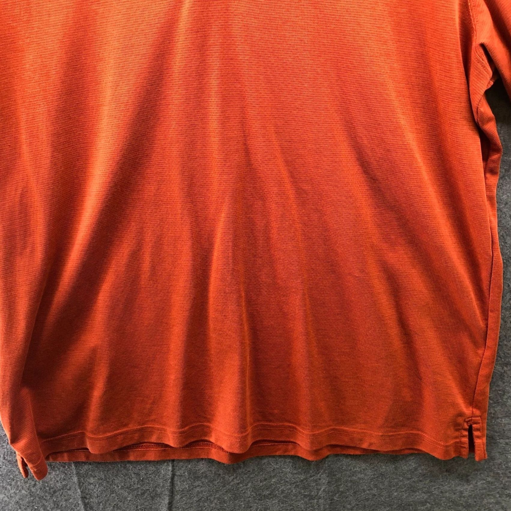 Eddie Bauer Eddie Bauer Performance Polo Shirt Mens LT Orange Short Sleeve Active Pima Size US L / EU 52-54 / 3 - 4 Thumbnail