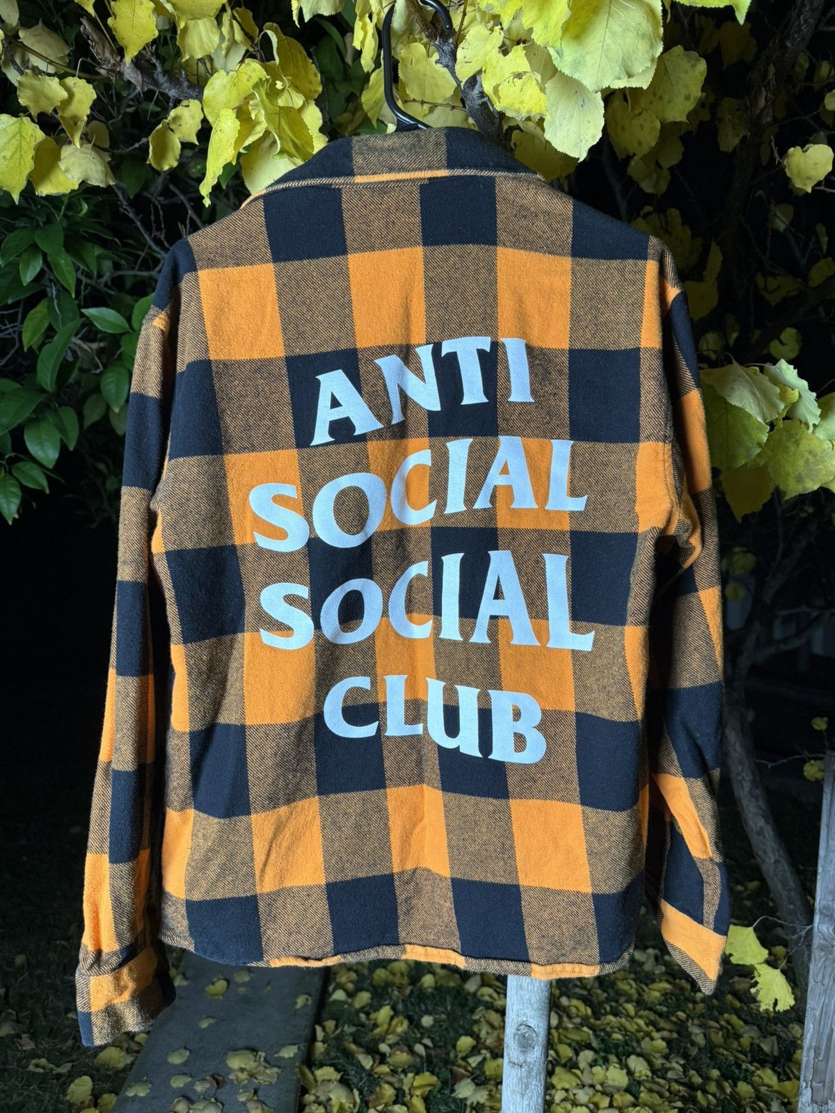 Anti Social Social Club Anti Social Social Club Orange Flannel Size US S / EU 44-46 / 1 - 1 Thumbnail