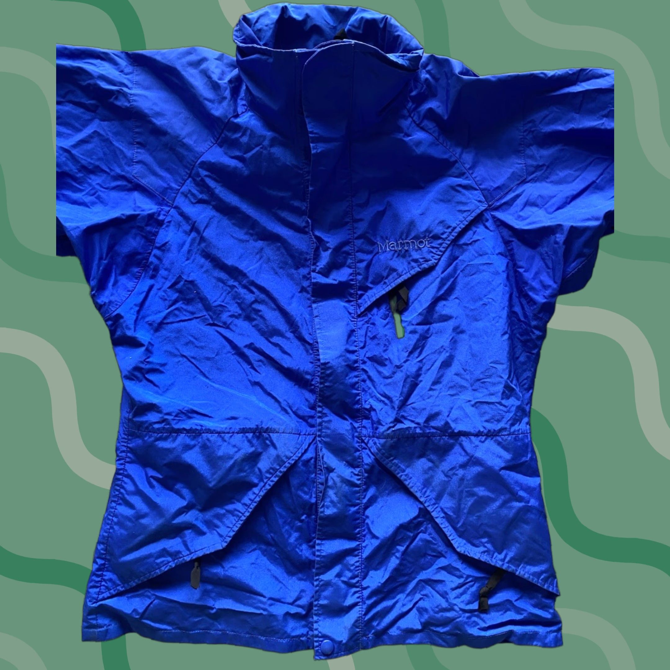 Marmot VINTAGE Marmot Goretex Jacket Women’s Size S Blue Water Resistant USA Made Jacket Women S Blue Marmot Goretex Vintage Jacket Size S / US 4 / IT 40 - 1 Thumbnail