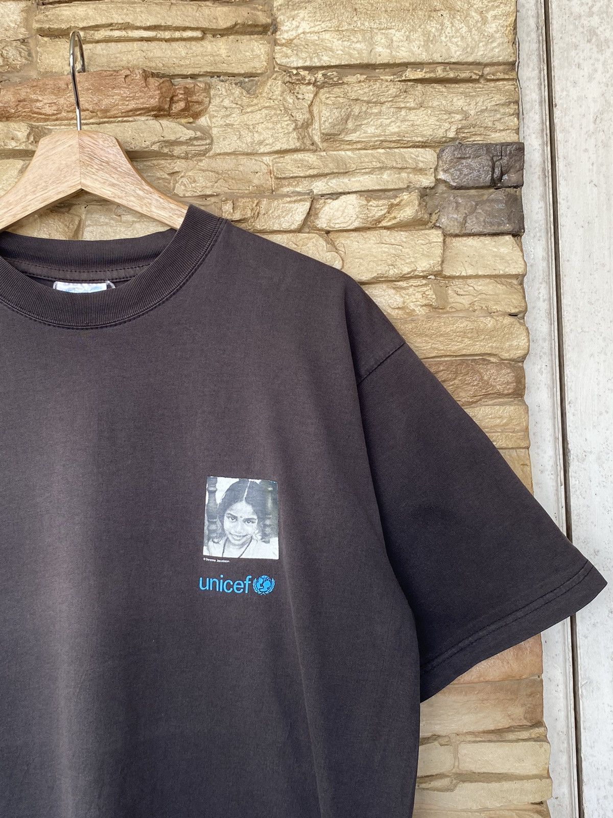 Vintage Rare Vintage UNICEF Campaign Photo Tees Faded Size US L / EU 52-54 / 3 - 5 Thumbnail