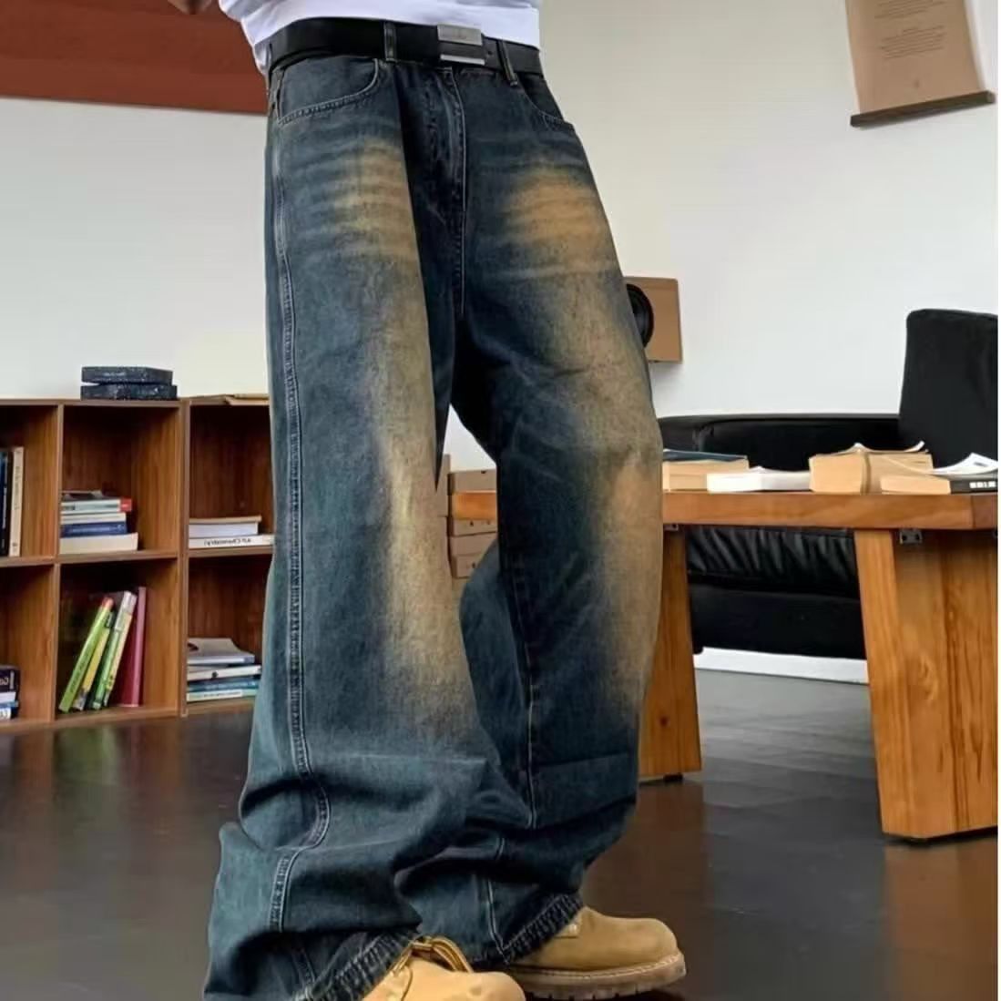 Japanese Brand × Jean Men's street style vintage washed distressed jeans Size US 32 / EU 48 - 1 Thumbnail