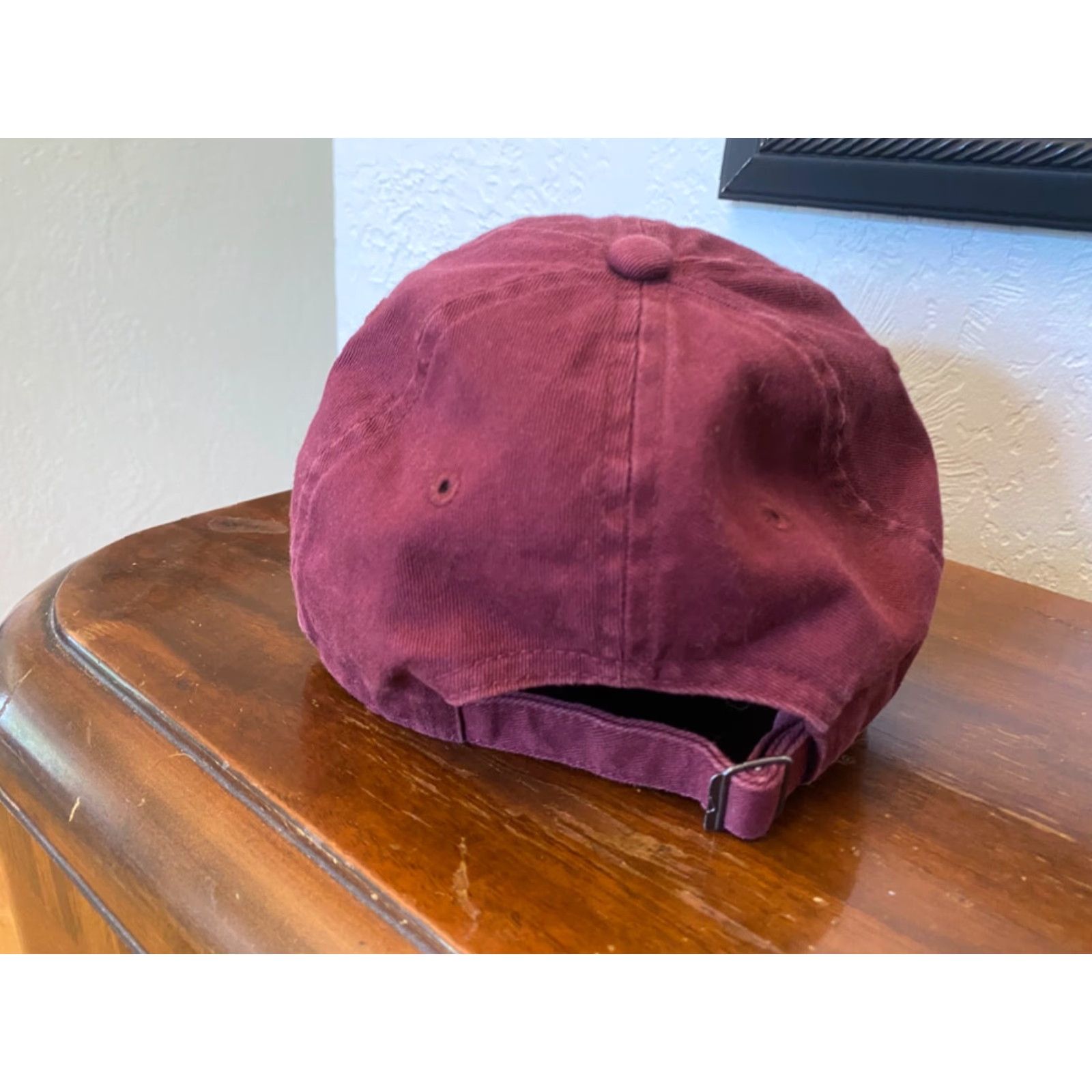 Nike Nike Hat Cap Adjustable Red Swoosh Logo Mens Golf Style Baseball Cap Size ONE SIZE - 3 Thumbnail