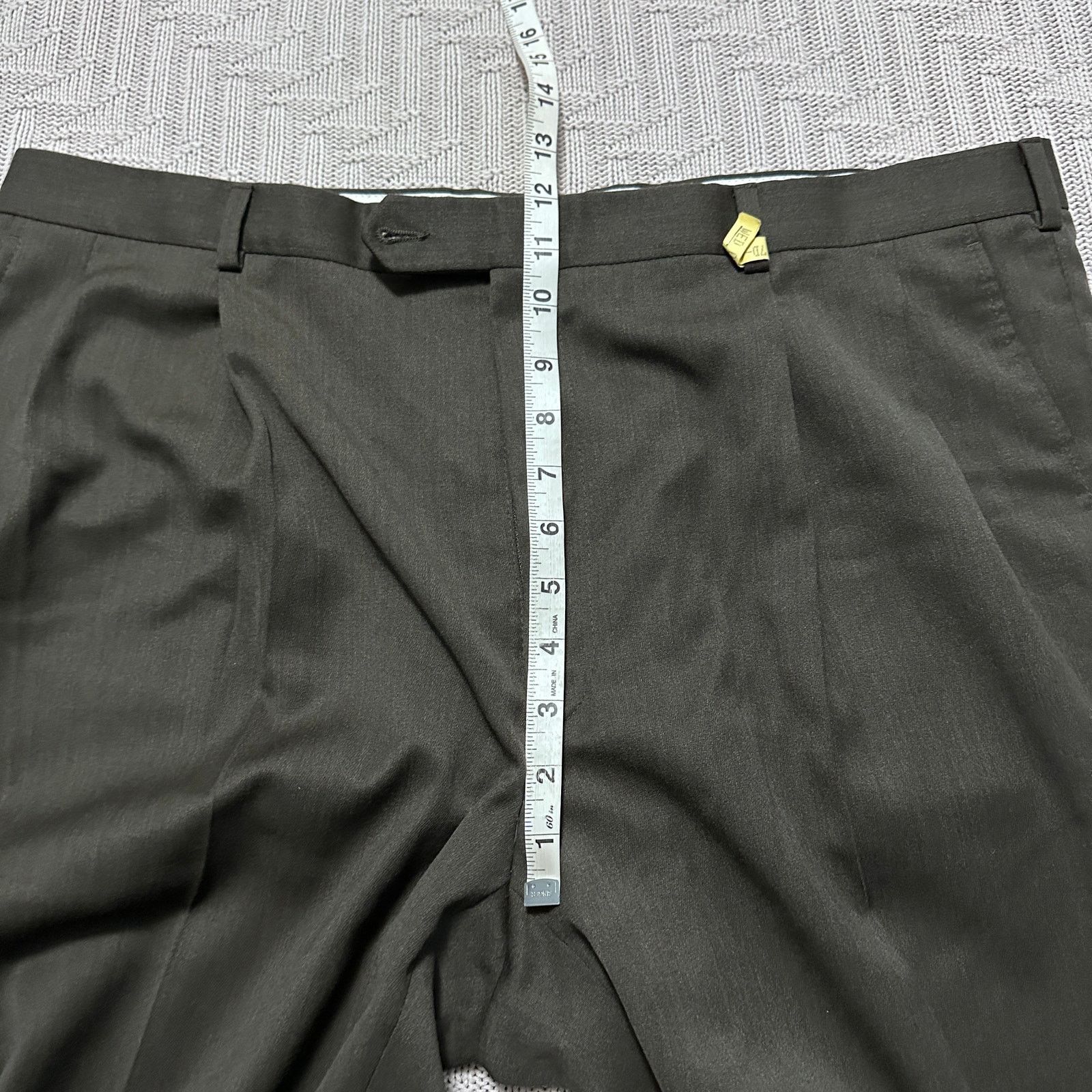Burberry Burberry brown gray dress pants Size US 38 / EU 54 - 6 Thumbnail